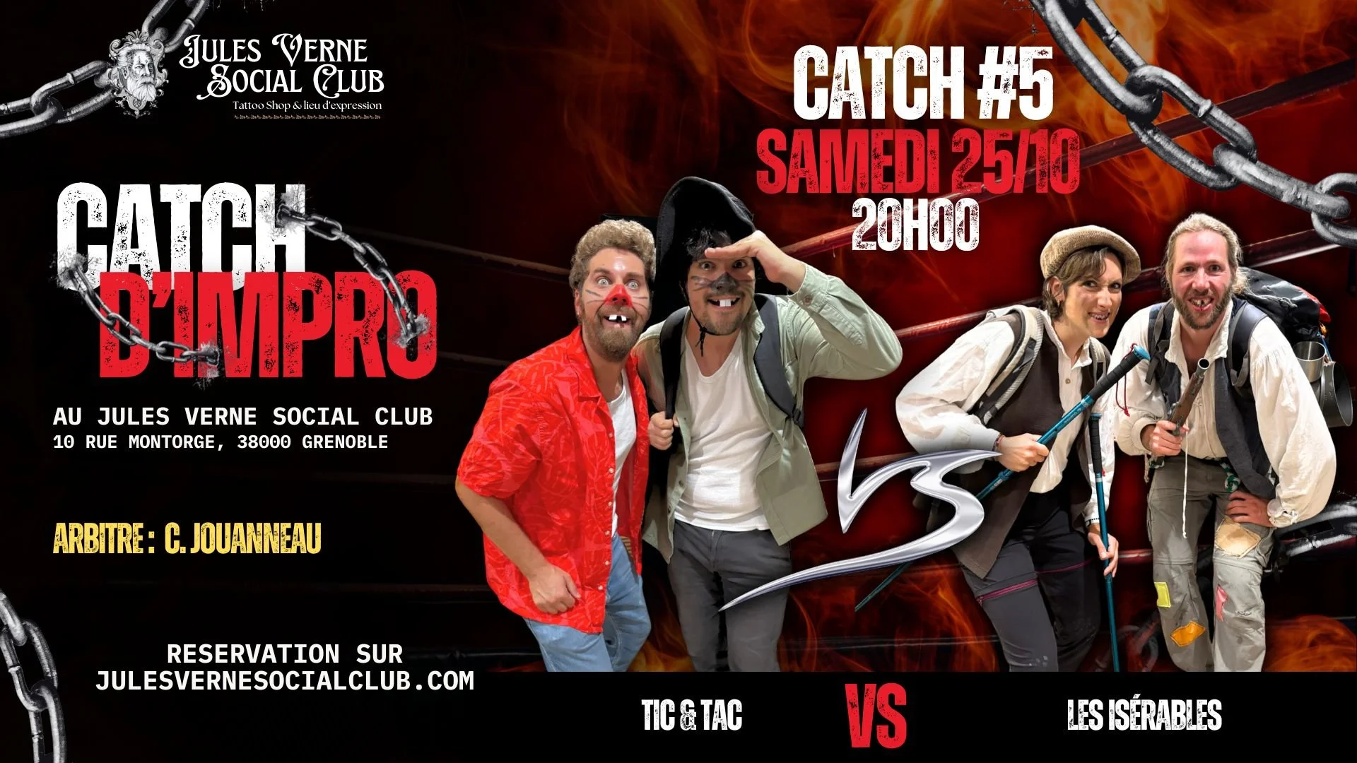 Catch #5 : Tic & Tac VS Les Isérables