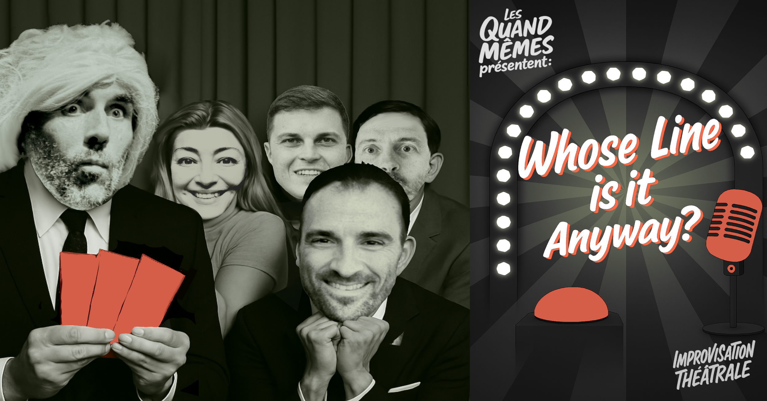 Les troupes Grenobloise : Les QUands Mêmes - Whose Line Is It Anyway ?