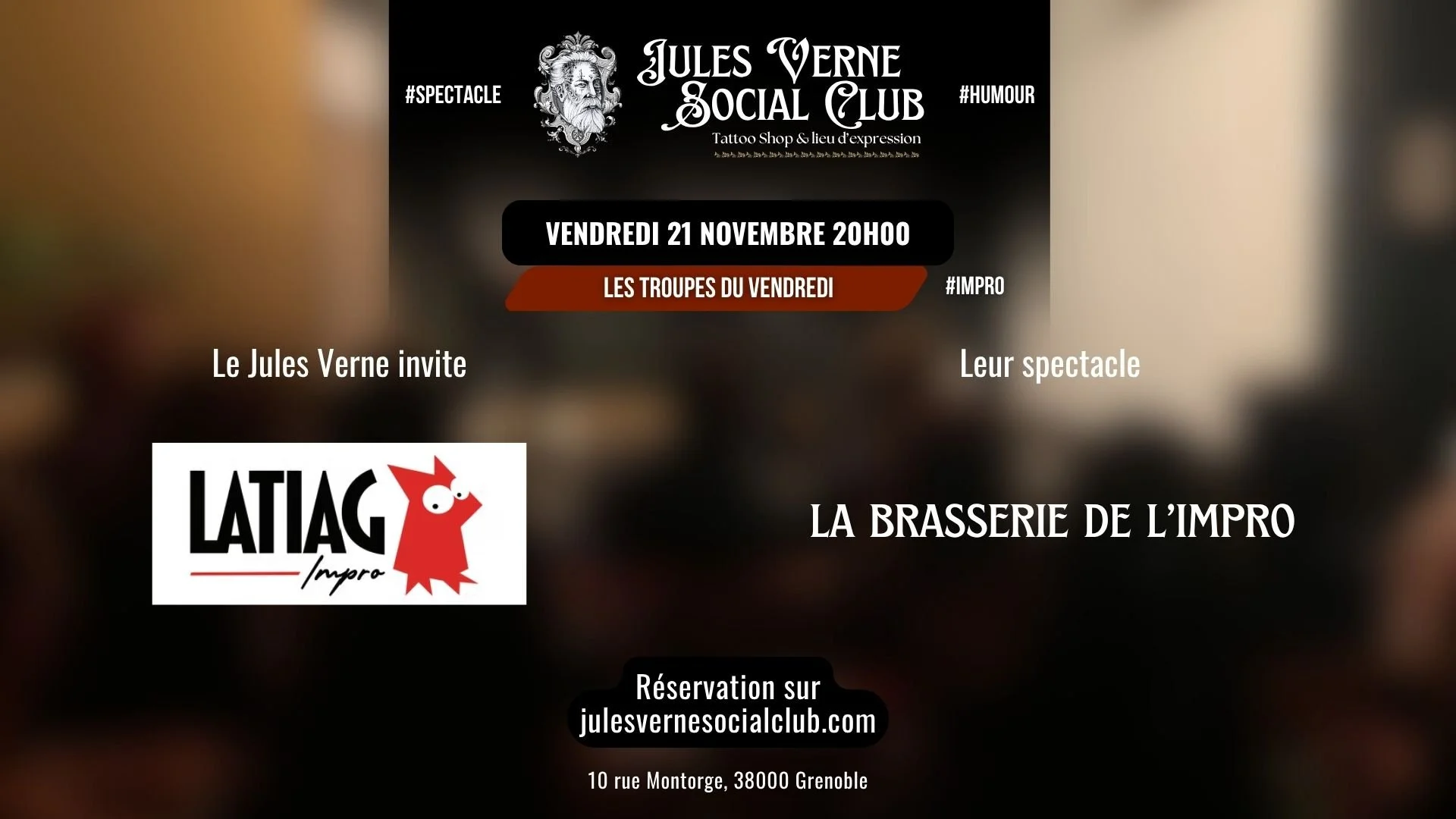 LATIAG : Brasserie de l’impro