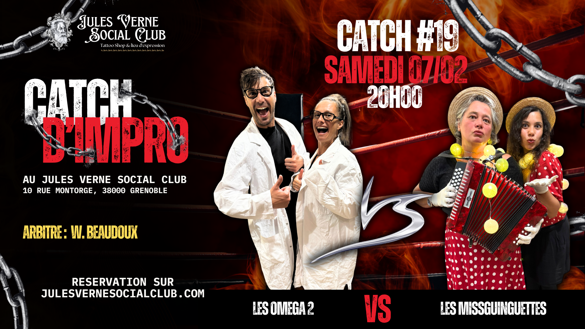 Catch #19 : Les Omega 2 Vs Les Missguinguettes
