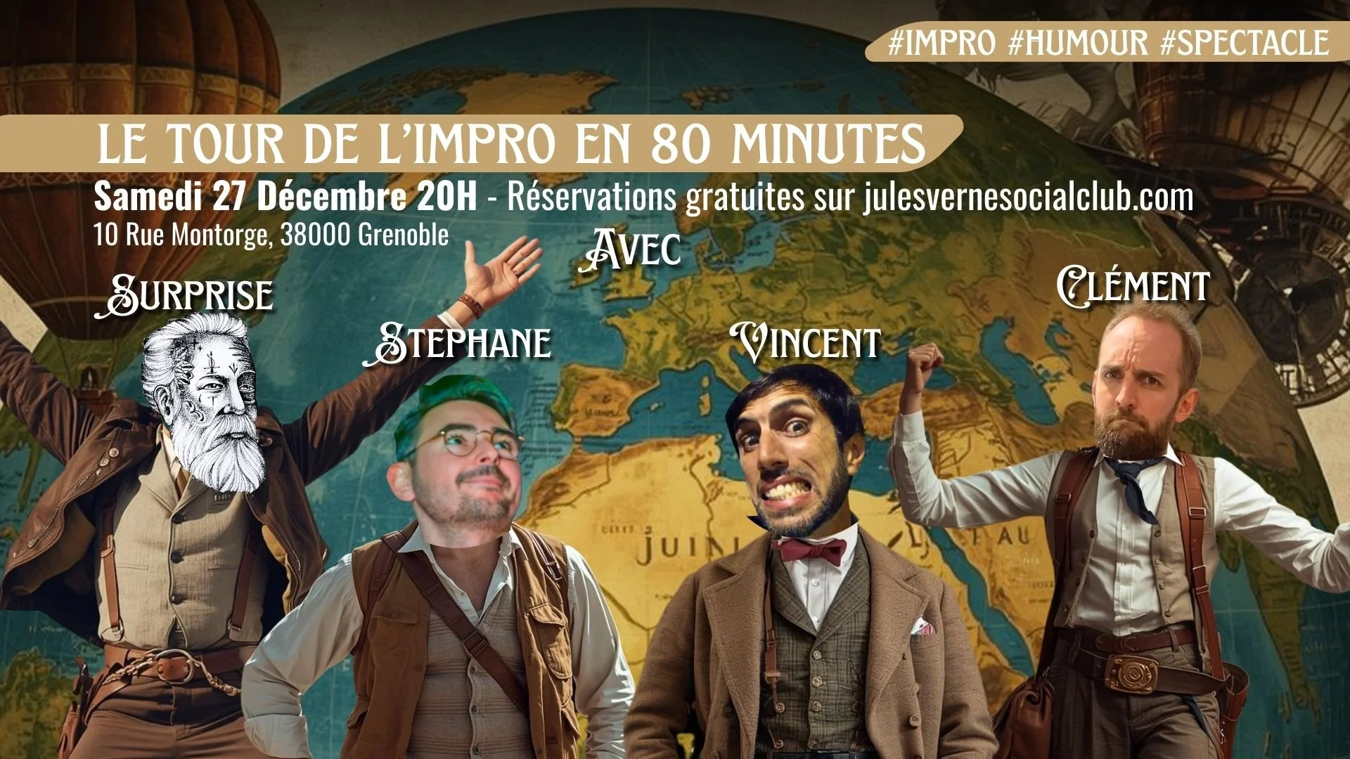 Le Tour De L'impro en 80 Minutes