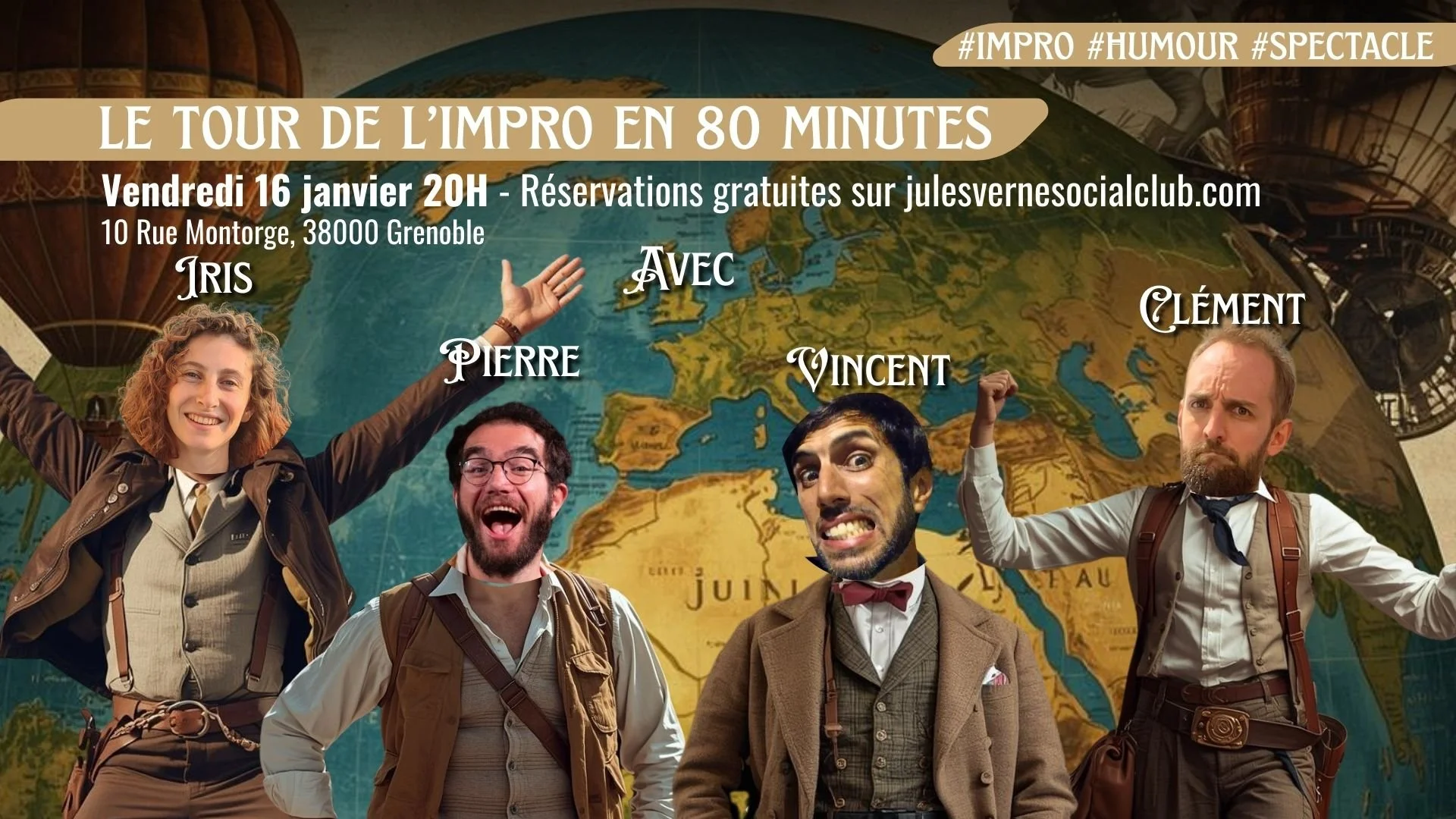 Le Tour De L'impro en 80 Minutes