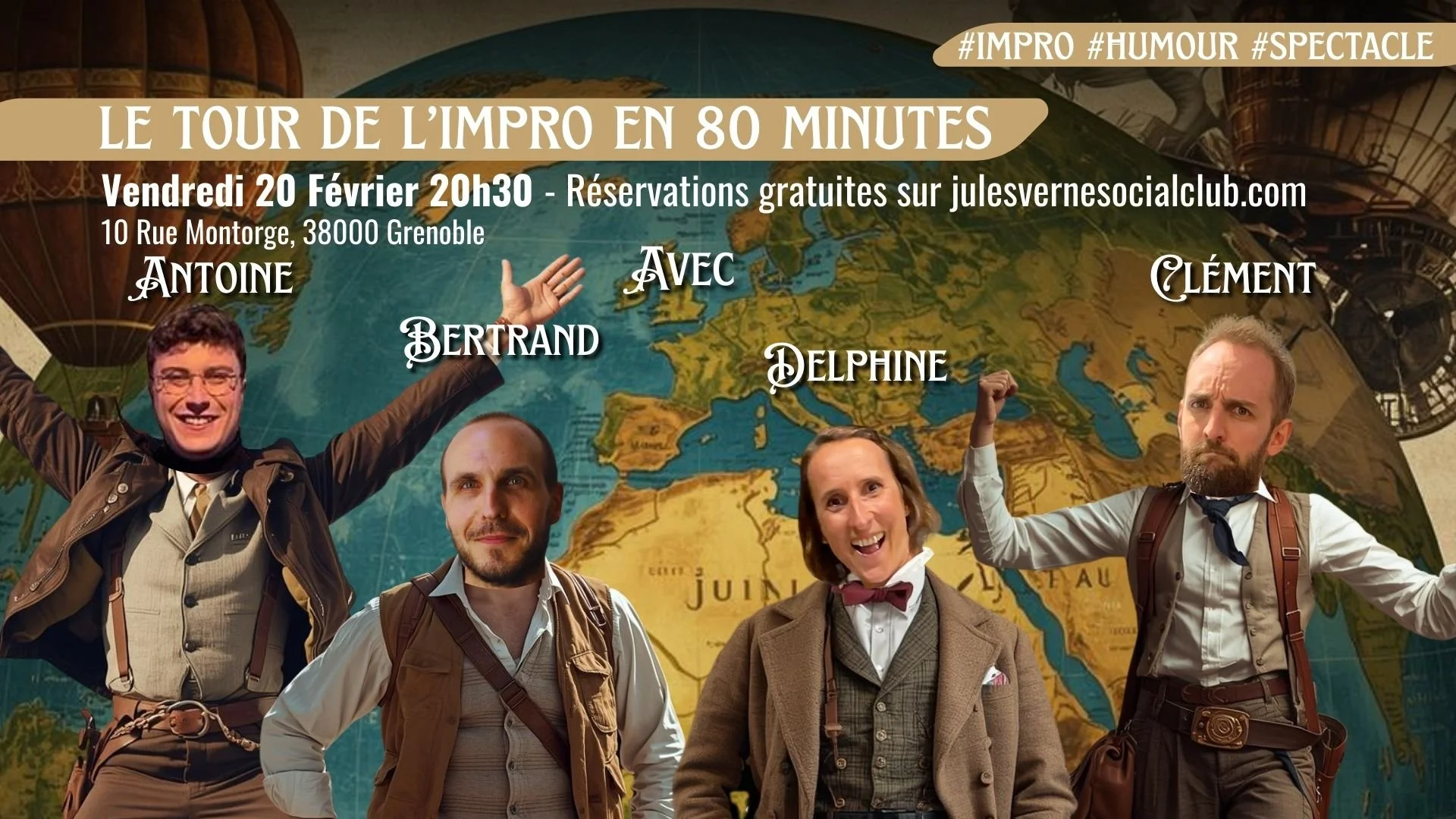 Le Tour De L'impro en 80 Minutes