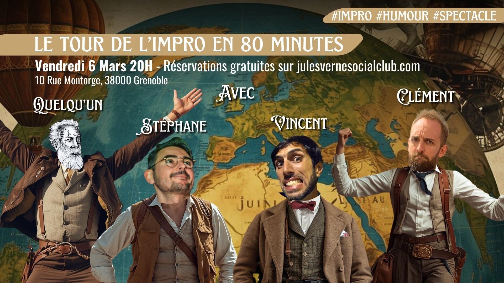 Le Tour De L'impro en 80 Minutes