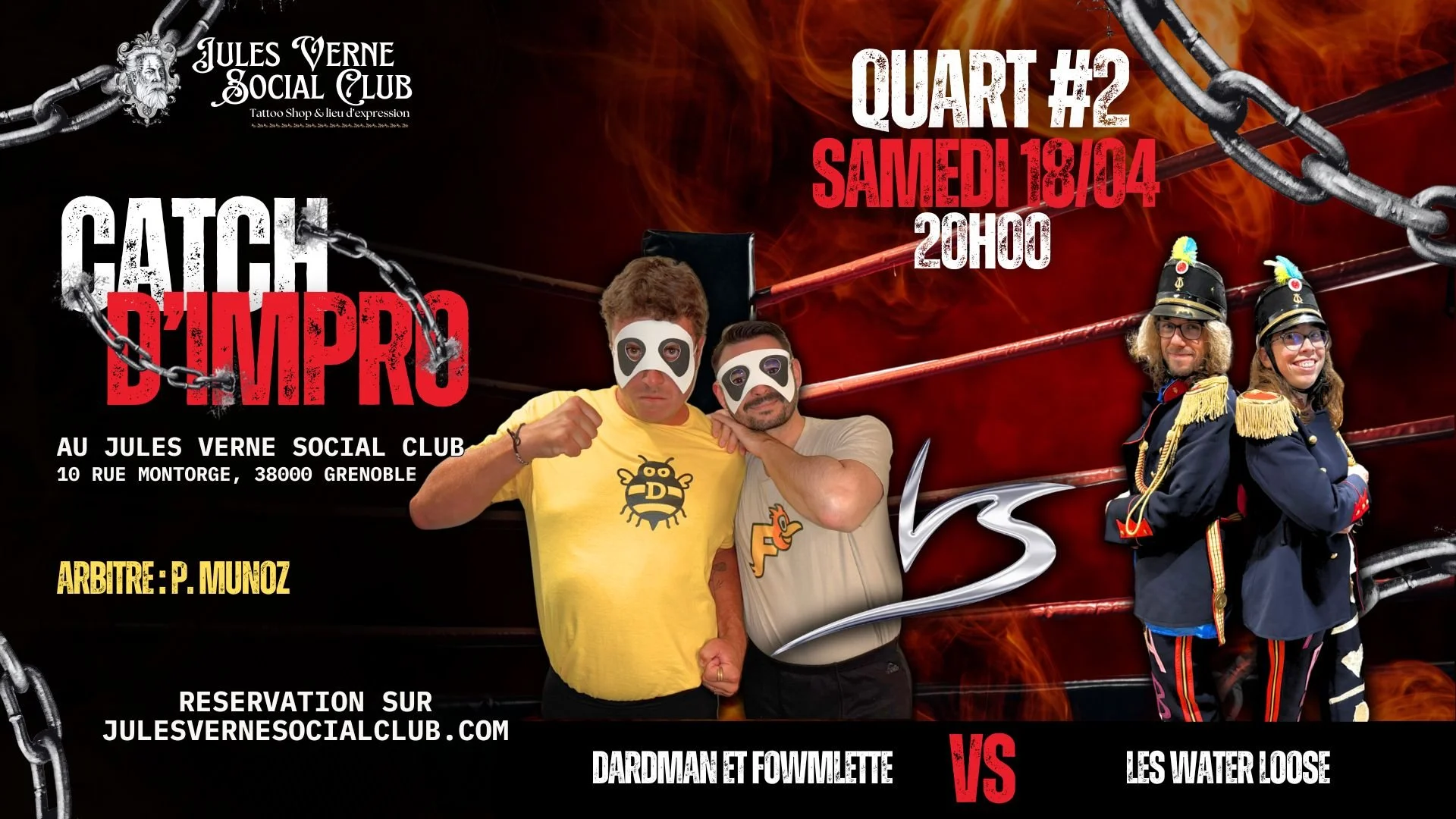 Quart #2 : Dardman Et Fowlette Vs Les Water Loose