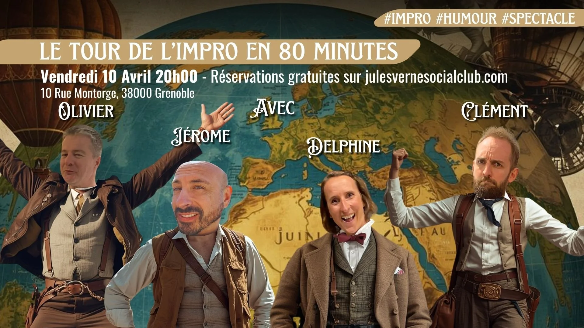 Le Tour De L'impro en 80 Minutes