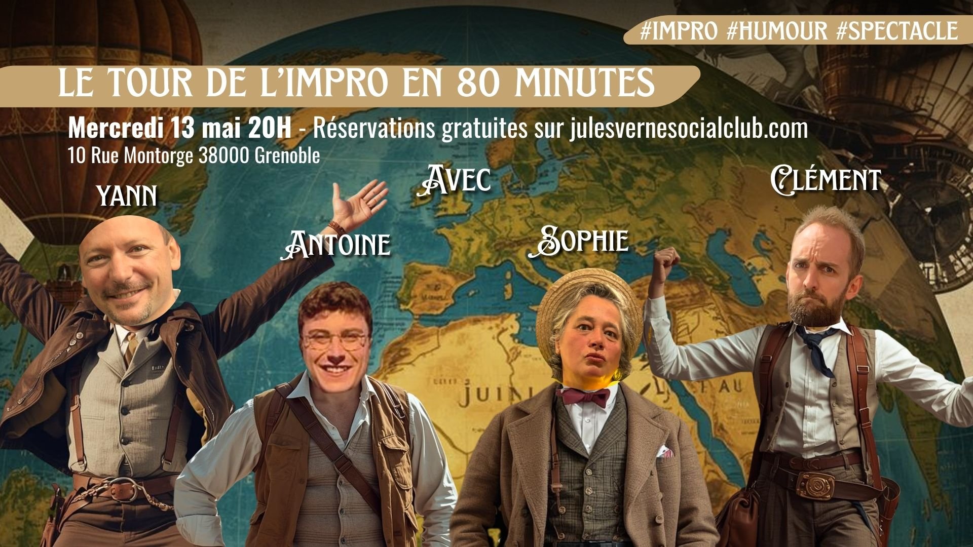 Le Tour De L'impro en 80 Minutes