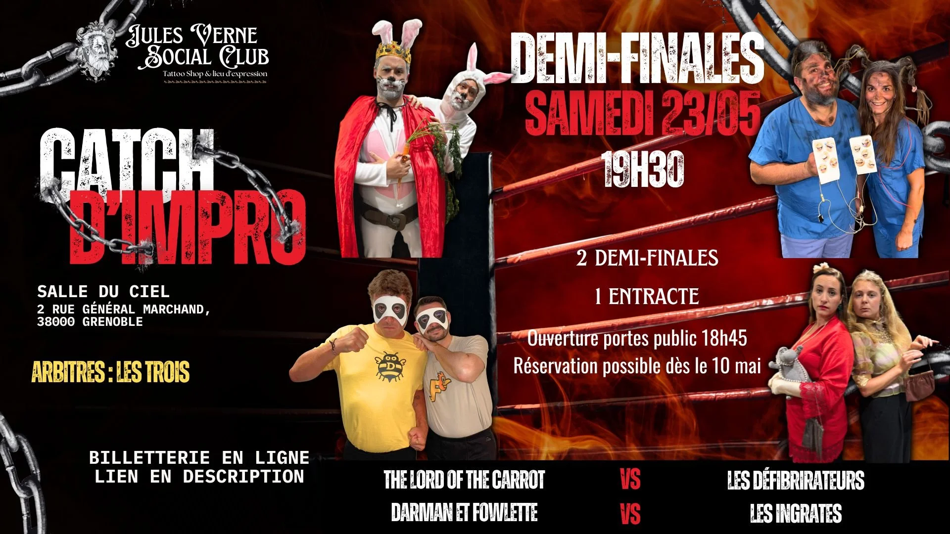 Catch : Demi-Finales
