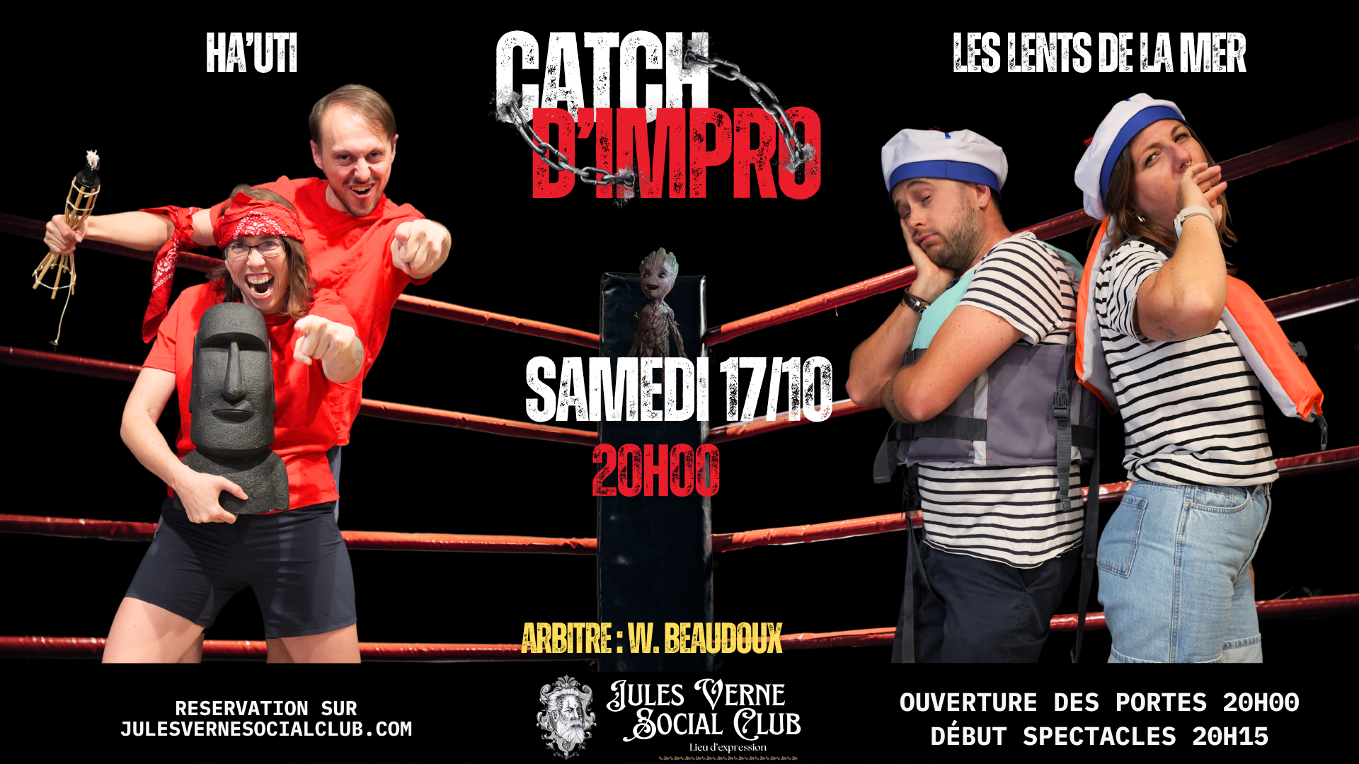 CATCH : HA’UTI VS Les Lents De La Mer