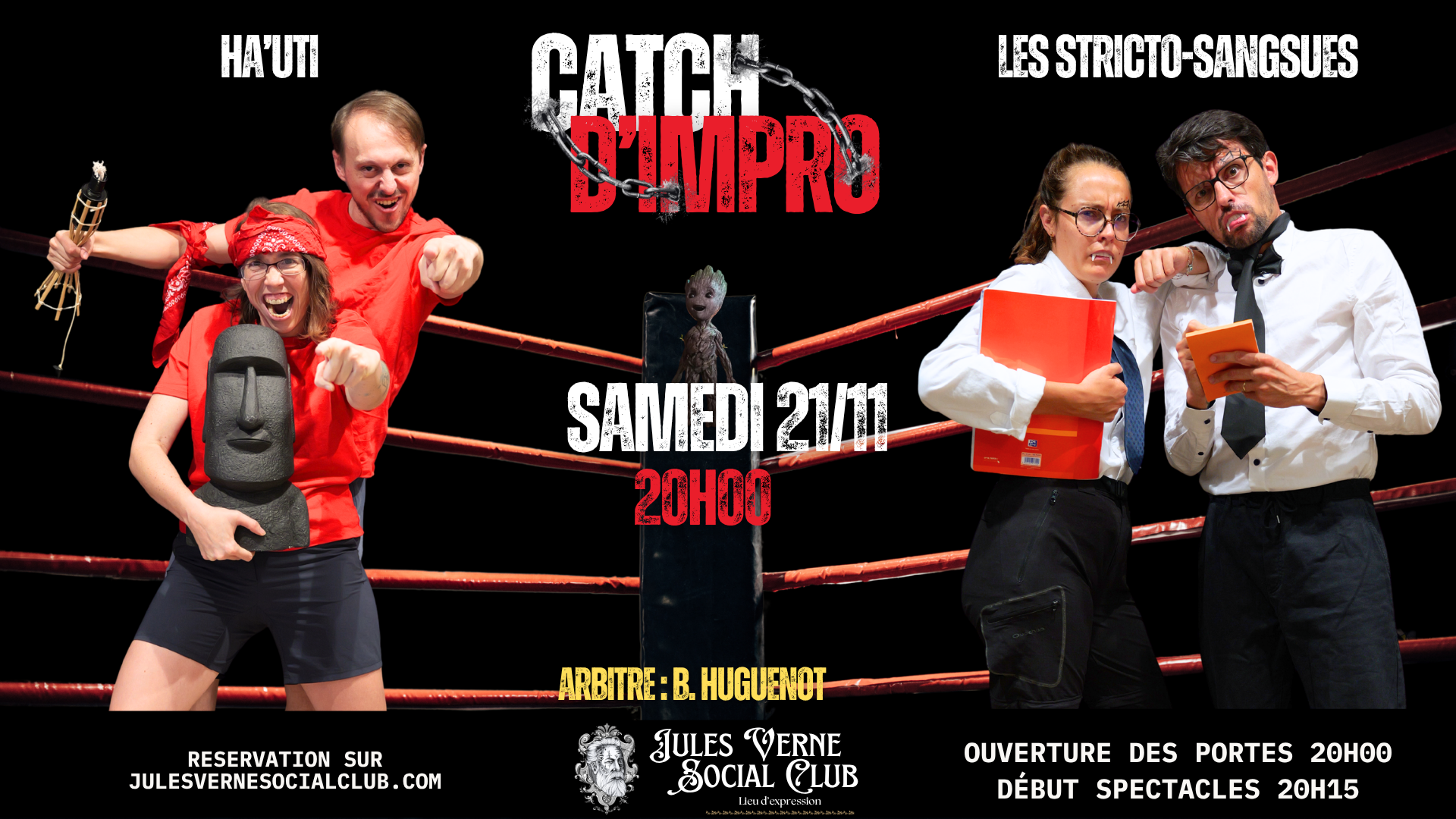 CATCH : HA’UTI VS Les Stricto-Sangsues
