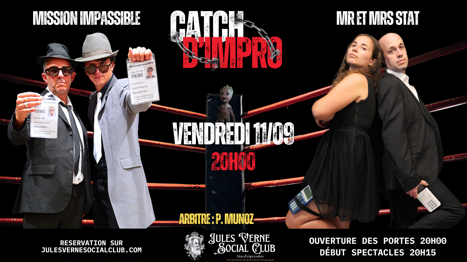 CATCH : Mission Impassible VS Mr et Mrs Stat 