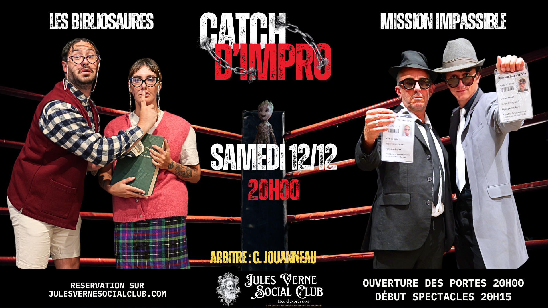 CATCH : Les Bibliosaures VS Mission Impassible