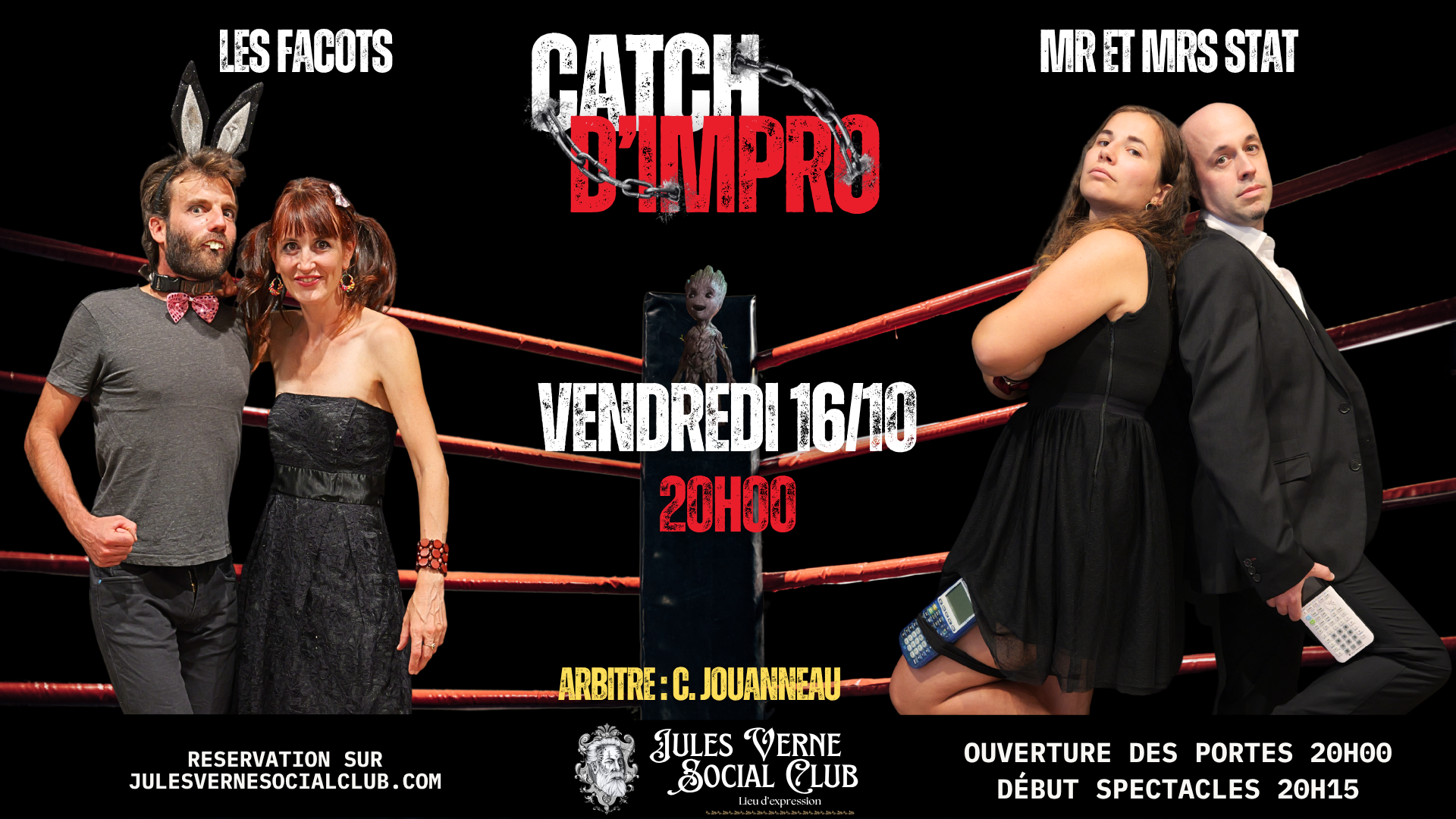 CATCH : Mr et Mrs Stat VS Les Facots