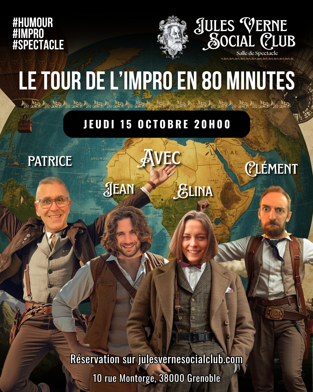 Le Tour De L'impro en 80 Minutes