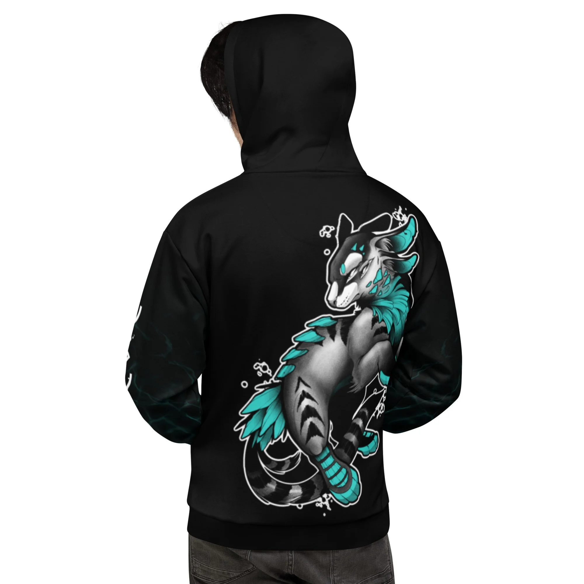 GENESIS HOODIE - TEAL