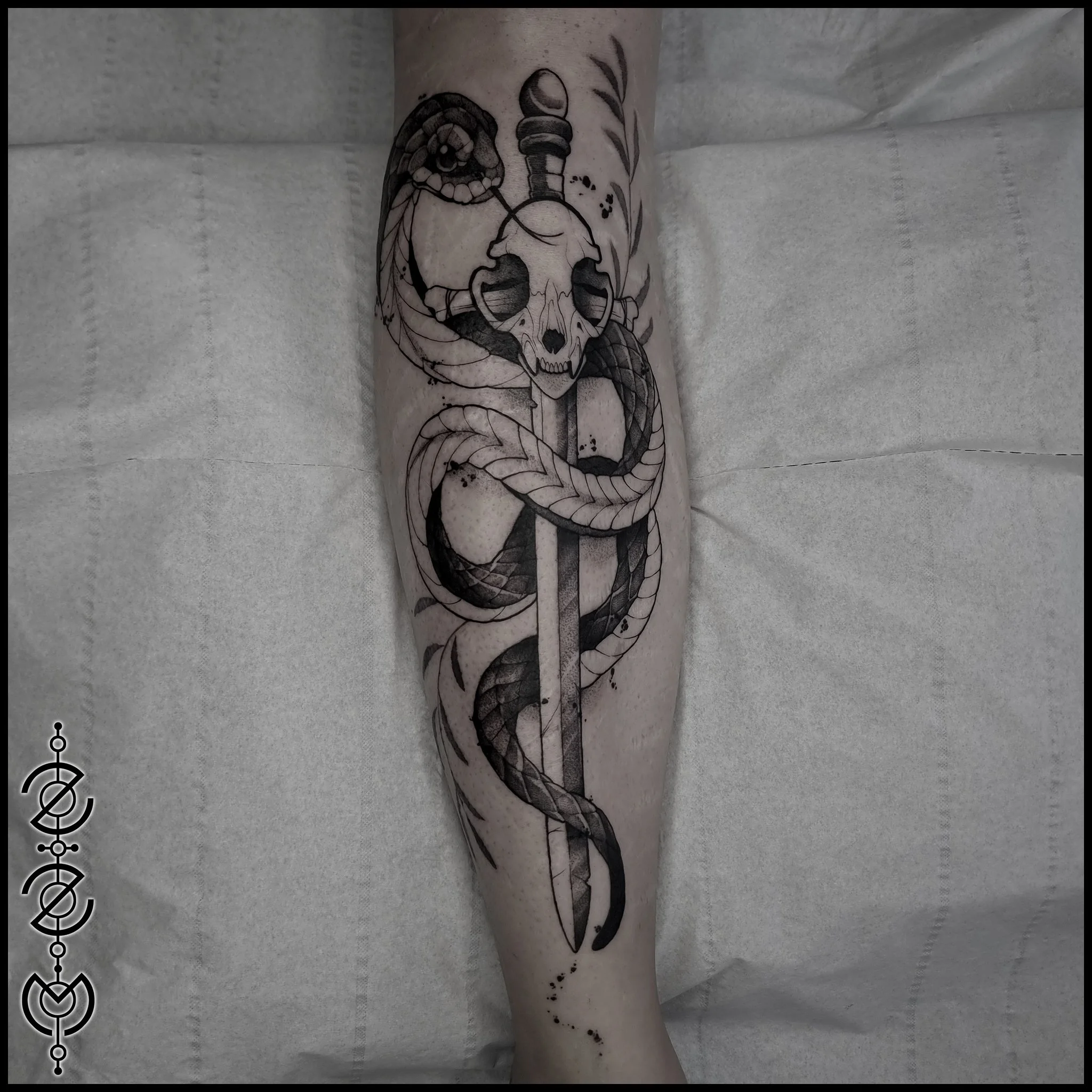 Bold, Illustrative Blackwork
Zakki Masquerade Tattoo Bournemouth ZMTattoo