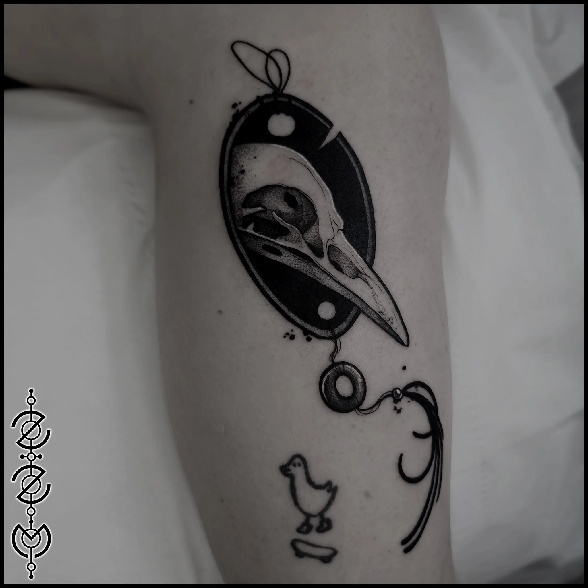 Bold, Illustrative Blackwork
Zakki Masquerade Tattoo Bournemouth ZMTattoo