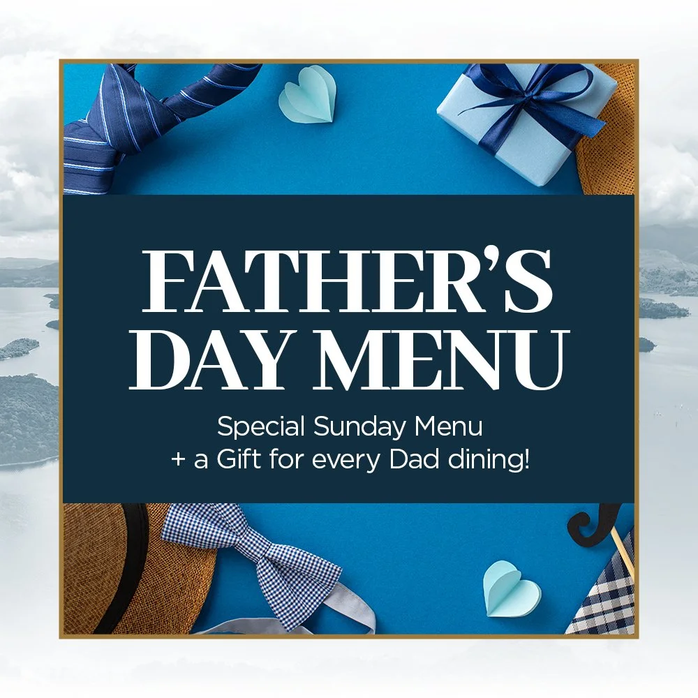 Celebrate Father’s Day with us and make it one to remember