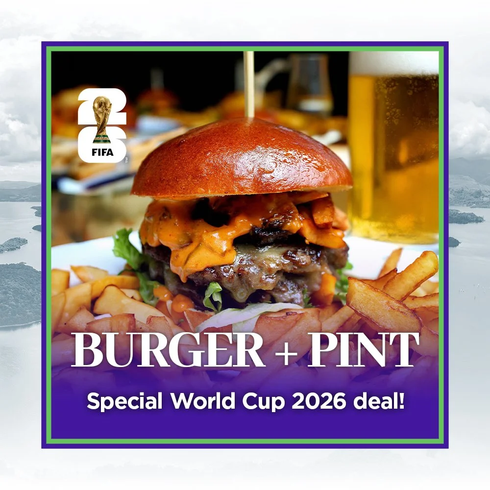World Cup 2026 - Burger and a pint deal🏆