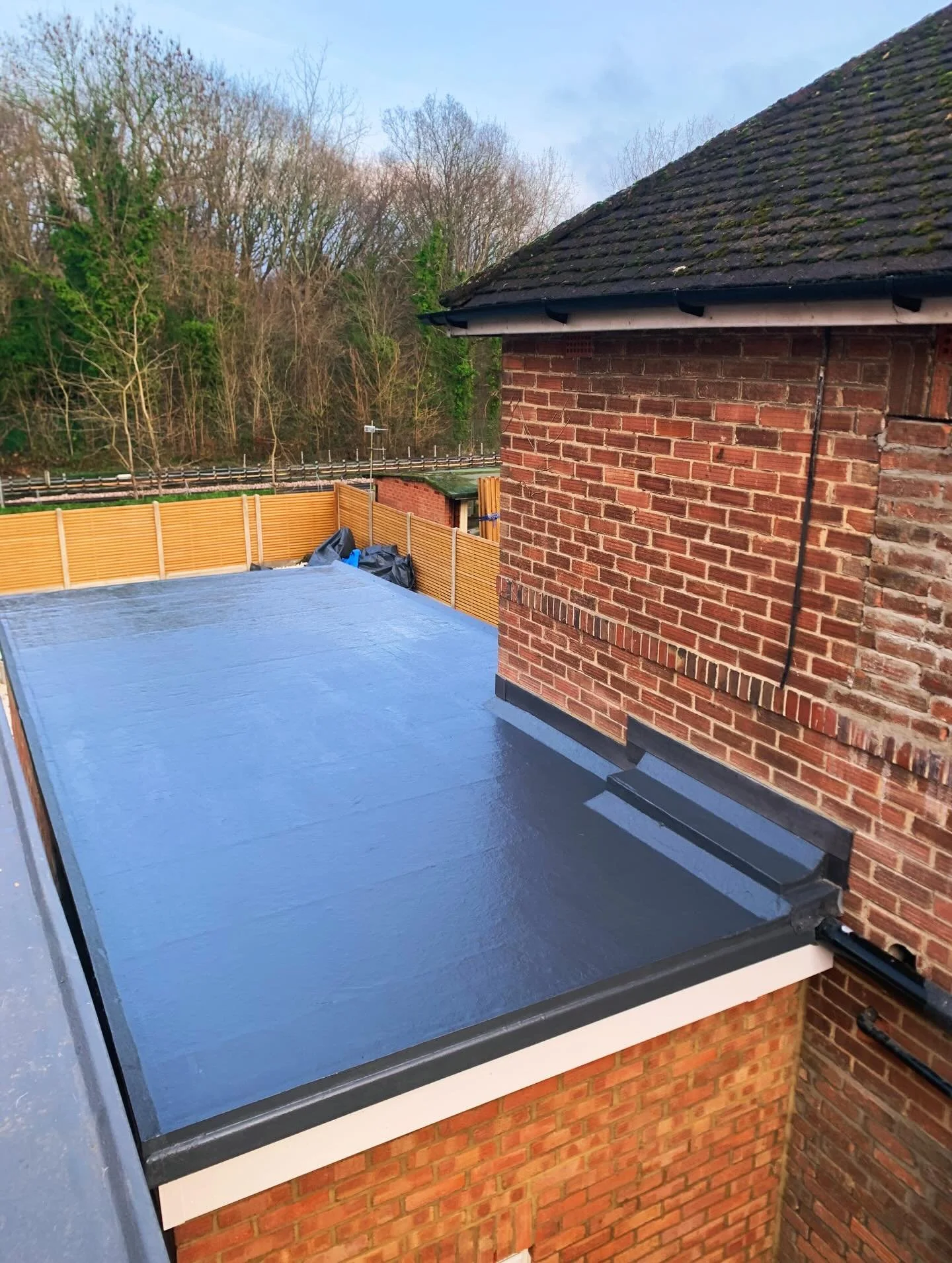 Premium fibreglass system install + fascia&rsquo;s / soffits &amp; gutters.
#restecrotm #roofing #roofer #roof #roofingcompany