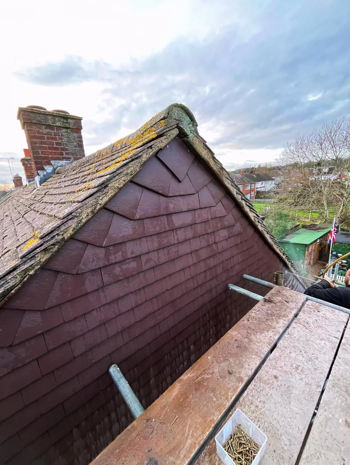 Winchester cuts :) #roof #roofing