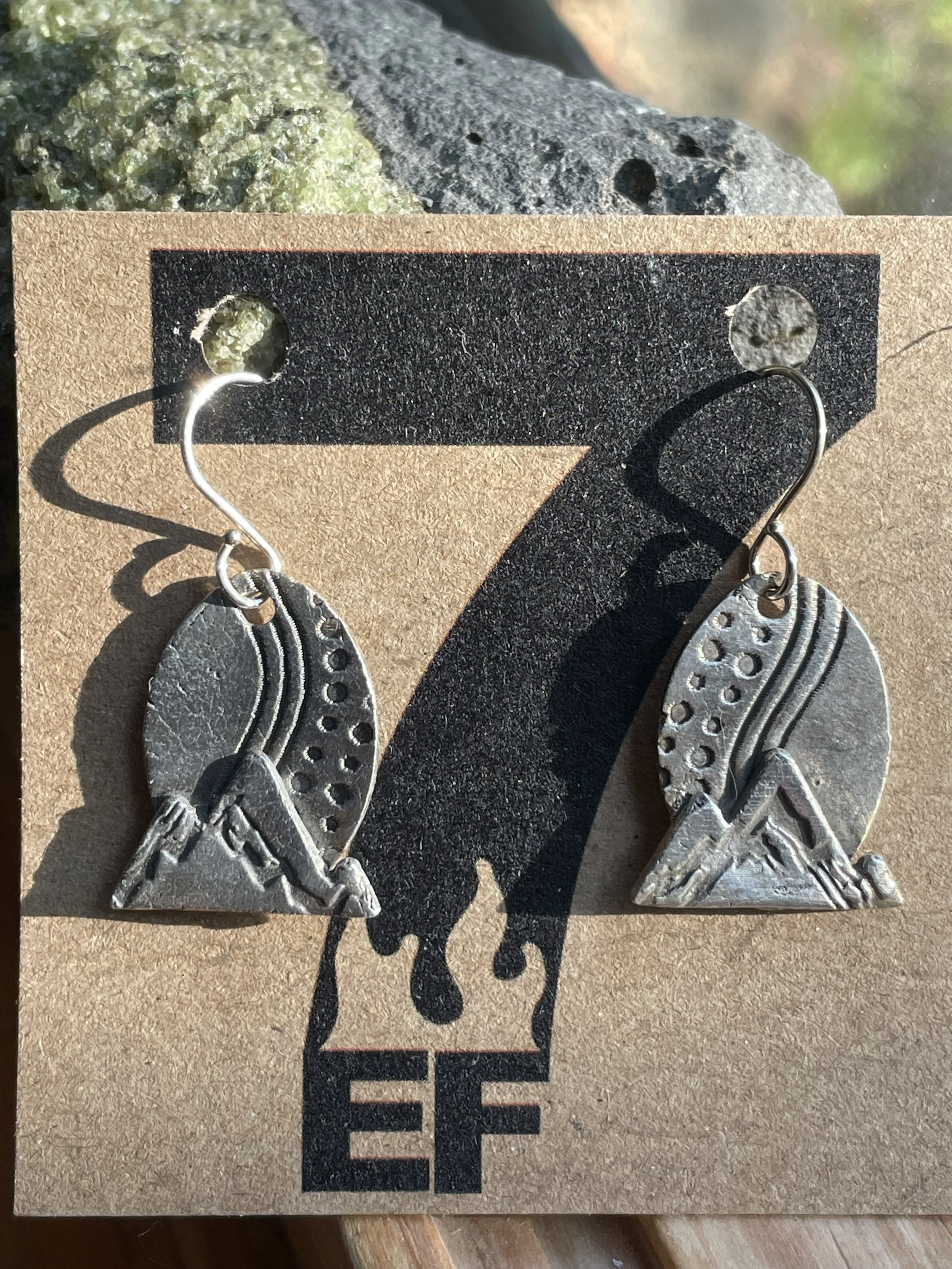 Mountain Tracks Earrings