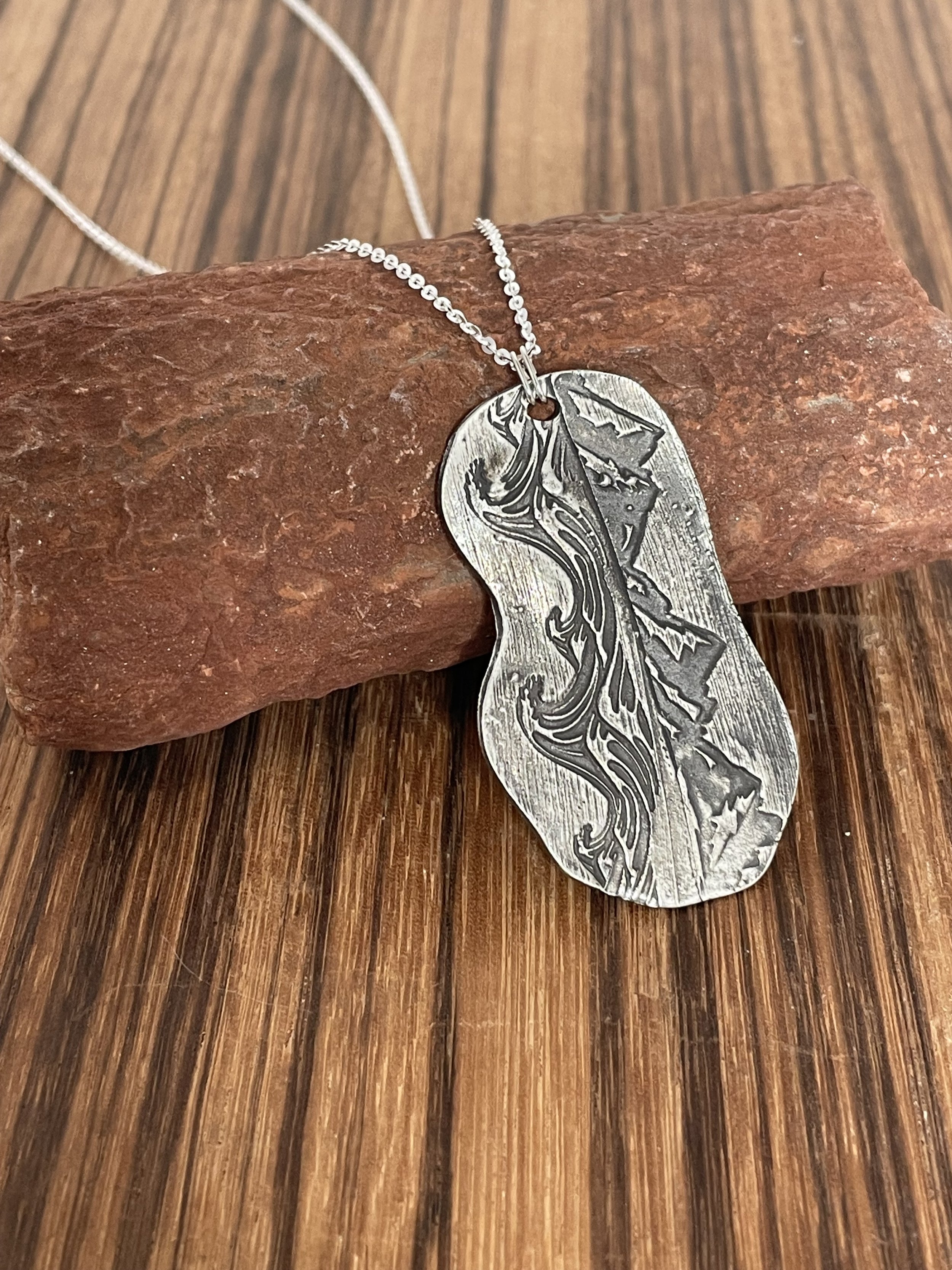 Mountain and River Adventures Necklace