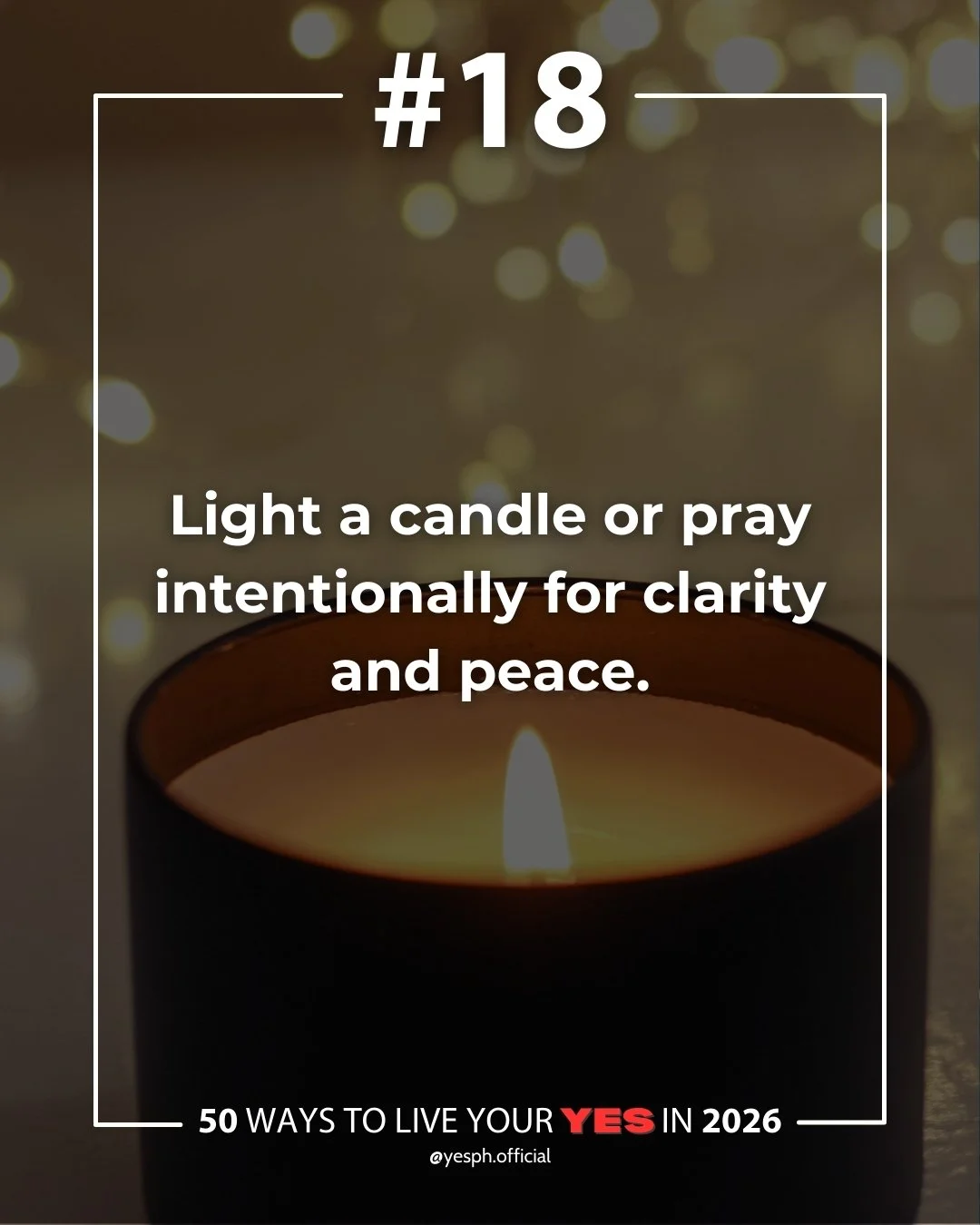 Do one small act with intention today - a moment to remind yourself you&rsquo;re here, not rushing. 🌱

It can be as simple as setting out tomorrow&rsquo;s clothes before bed, writing one sentence in a journal, or choosing a healthier option for just