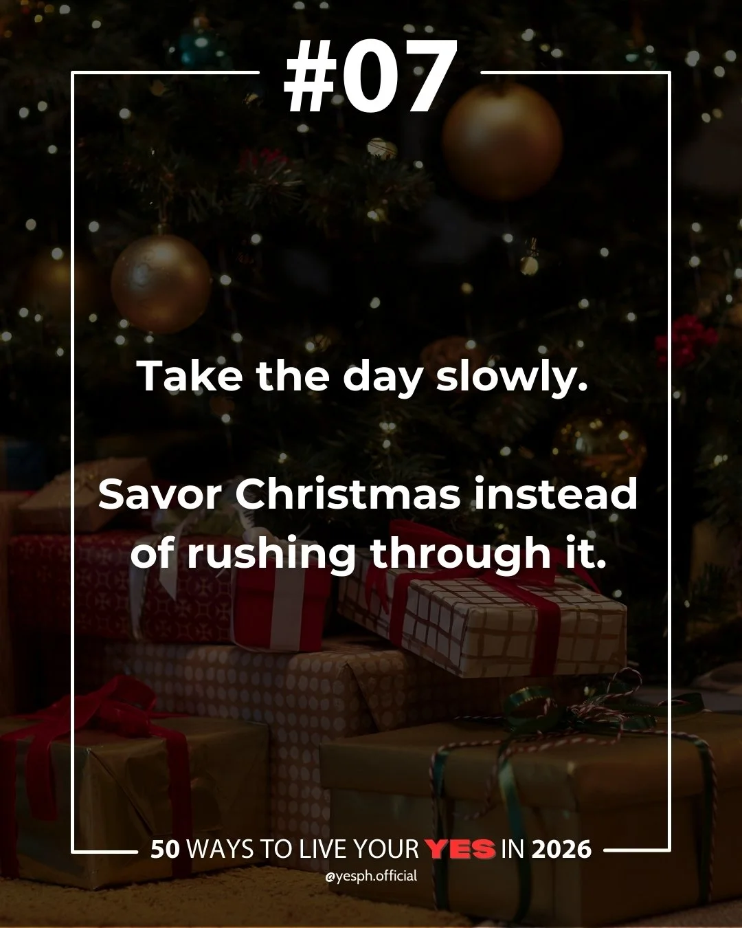Notice the small moments - the conversations, the quiet pauses, the warmth of being together.
Slowing down supports mental well-being, reduces stress, and makes the day feel more meaningful.

You don&rsquo;t need to hurry to enjoy it.