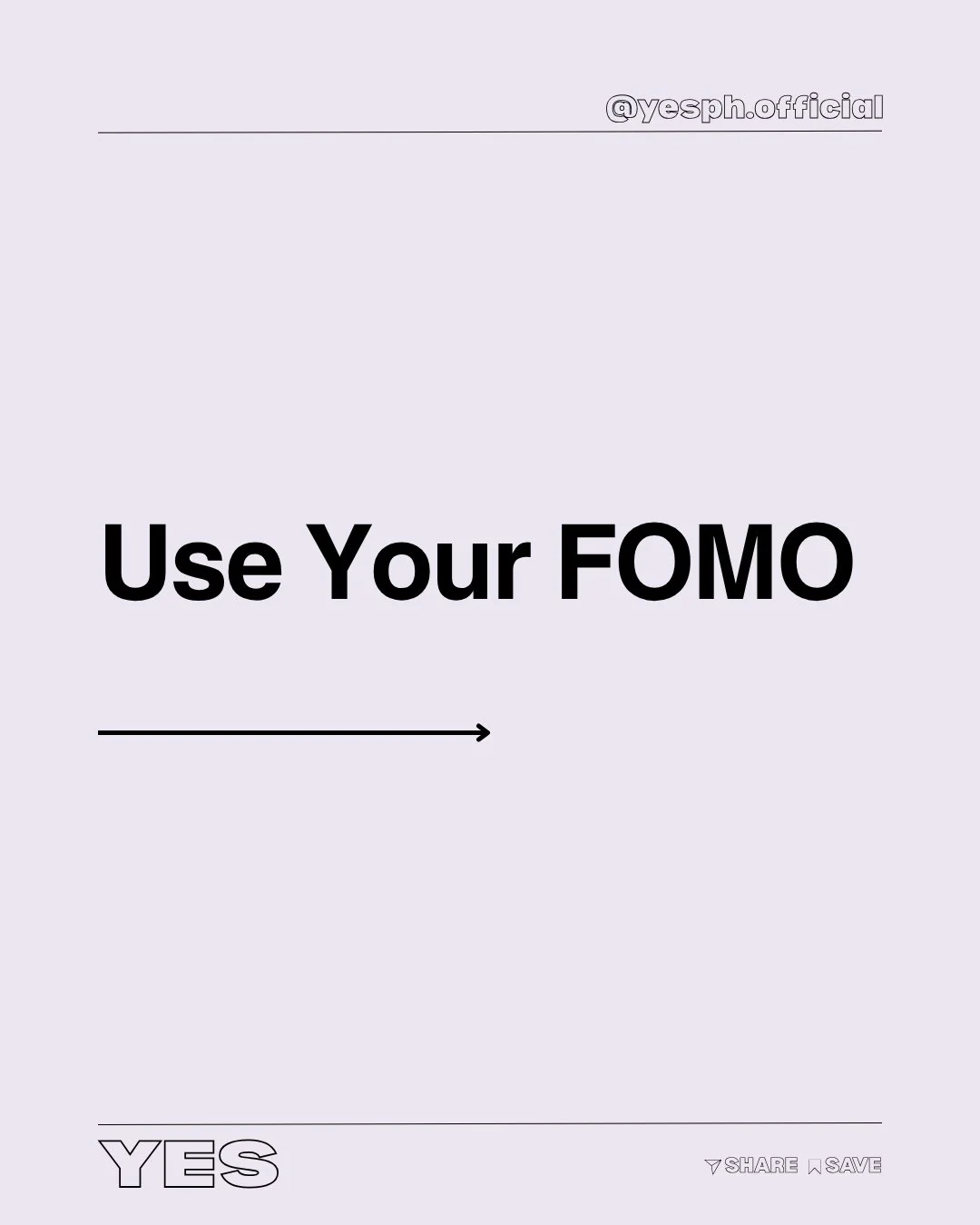 FOMO can make us compare, rush, and feel like we are falling behind.

But it can also become a signal.

Use it to pause, reflect, and ask:
Does this truly matter to me?
Does this fit my values?
Or am I just trying to keep up?

Turn comparison anxiety