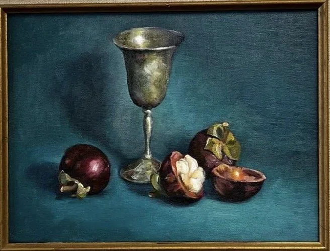 Beginner Still Life in Charcoal Pencil