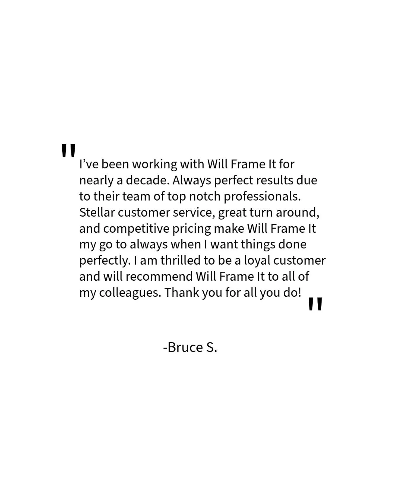 We are so grateful for every review that we receive. 

Being part of the Northshore community since 2007 we have met so many wonderful people that have trusted us with their treasured possessions. We love working with you and do our very best to make