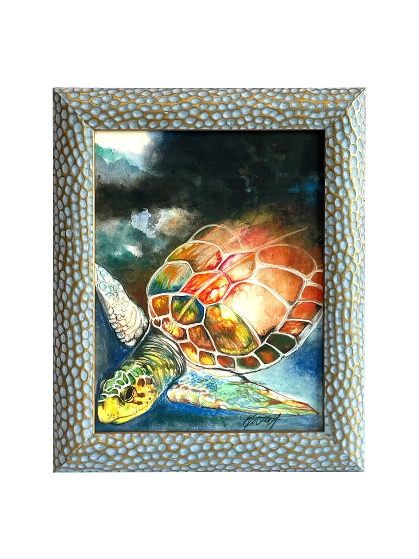 Just keep swimming!

We love how this patterned frame extenuates the natural textures in this lovely watercolor. The right frame will make your artwork come to life, and this one did just that. 
.
.
.
.
.
#customframing #customframes  #interiordesign