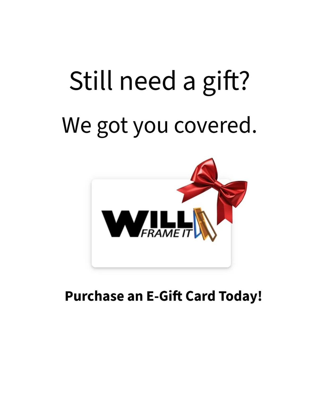 Still need a gift? We got you covered!
Purchase an e-gift card for custom framing in the link in our bio today. It&rsquo;s as easy as 1,2,3!
.
.
.
.
#customframing #customframes  #interiordesign #interiordesignchicago #moderndesignhomes #chicagodesig