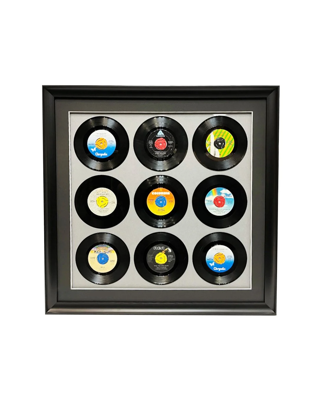 Vinyls can be so special that sometimes you just need to hang them up! Have a collection that needs a special display? Our custom framing services are here to make your vision come to life. Stop by today! We are open Monday-Friday 10am-7pm and Saturd