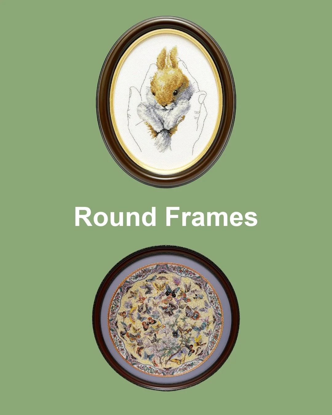 Whether you have a circular painting, cross-stich, or even a puzzle- we have rounded frame options for you. Stop in today to see all of our options! 
We are open Monday-Friday 10am-7pm &amp; Saturday 10am-6pm

#customframing #glenviewillinois #galler