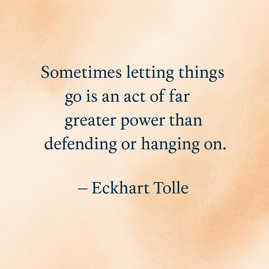 The Deep Exhale: A Summer of Letting Go