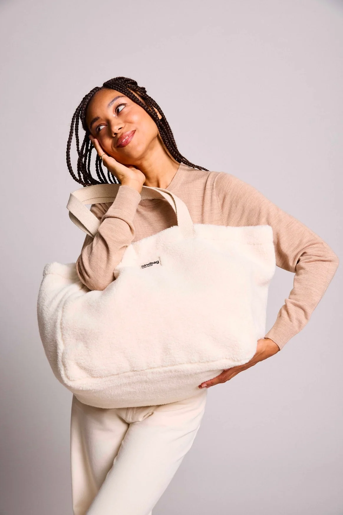 Sac cabas Claude Teddy Arctique.webp