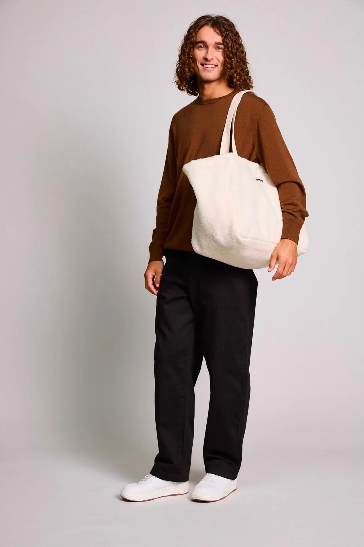 Sac cabas Claude Teddy Arctique - Hindbag