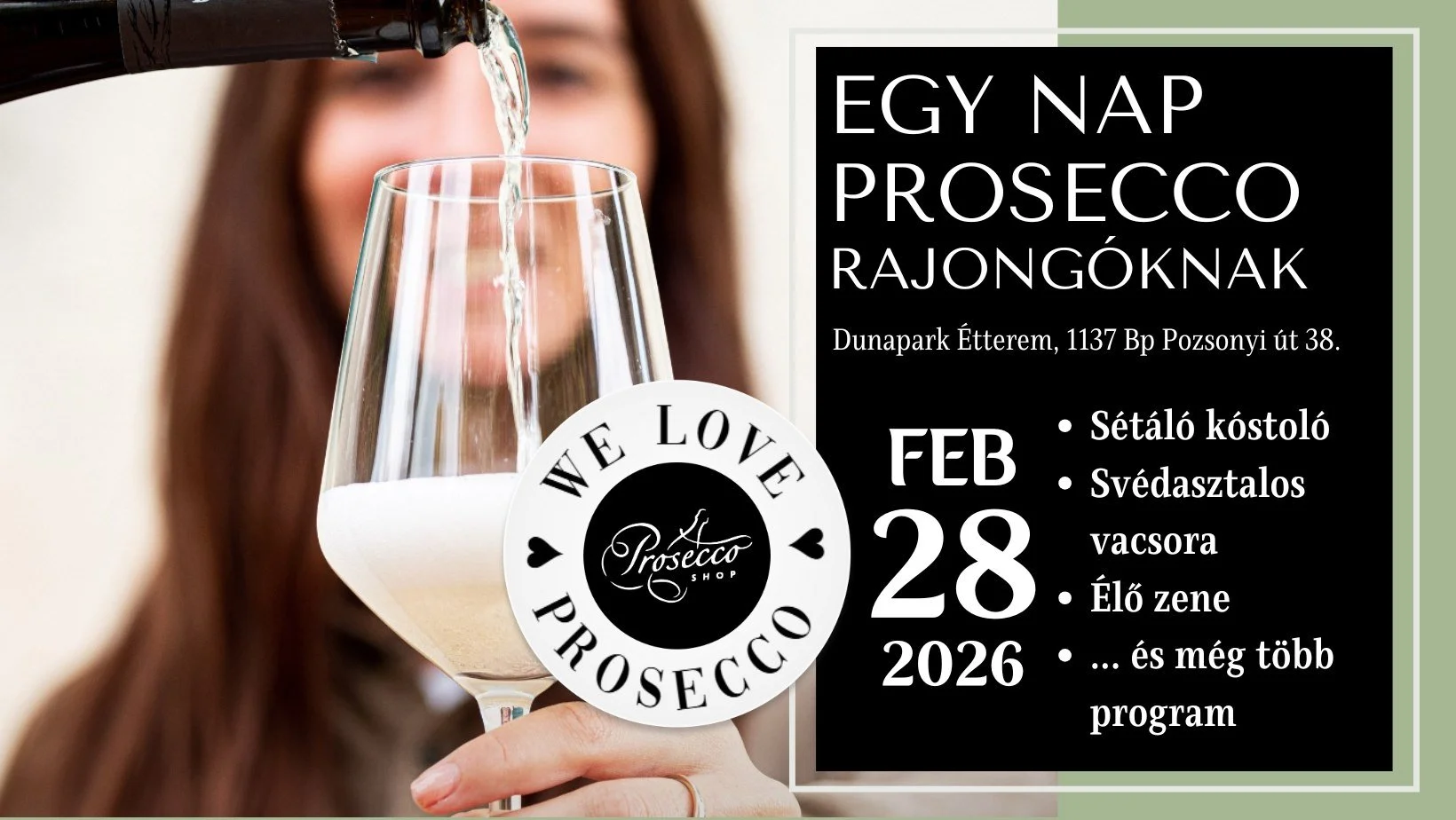 We Love Prosecco…Egy nap prosecco rajongóknak!