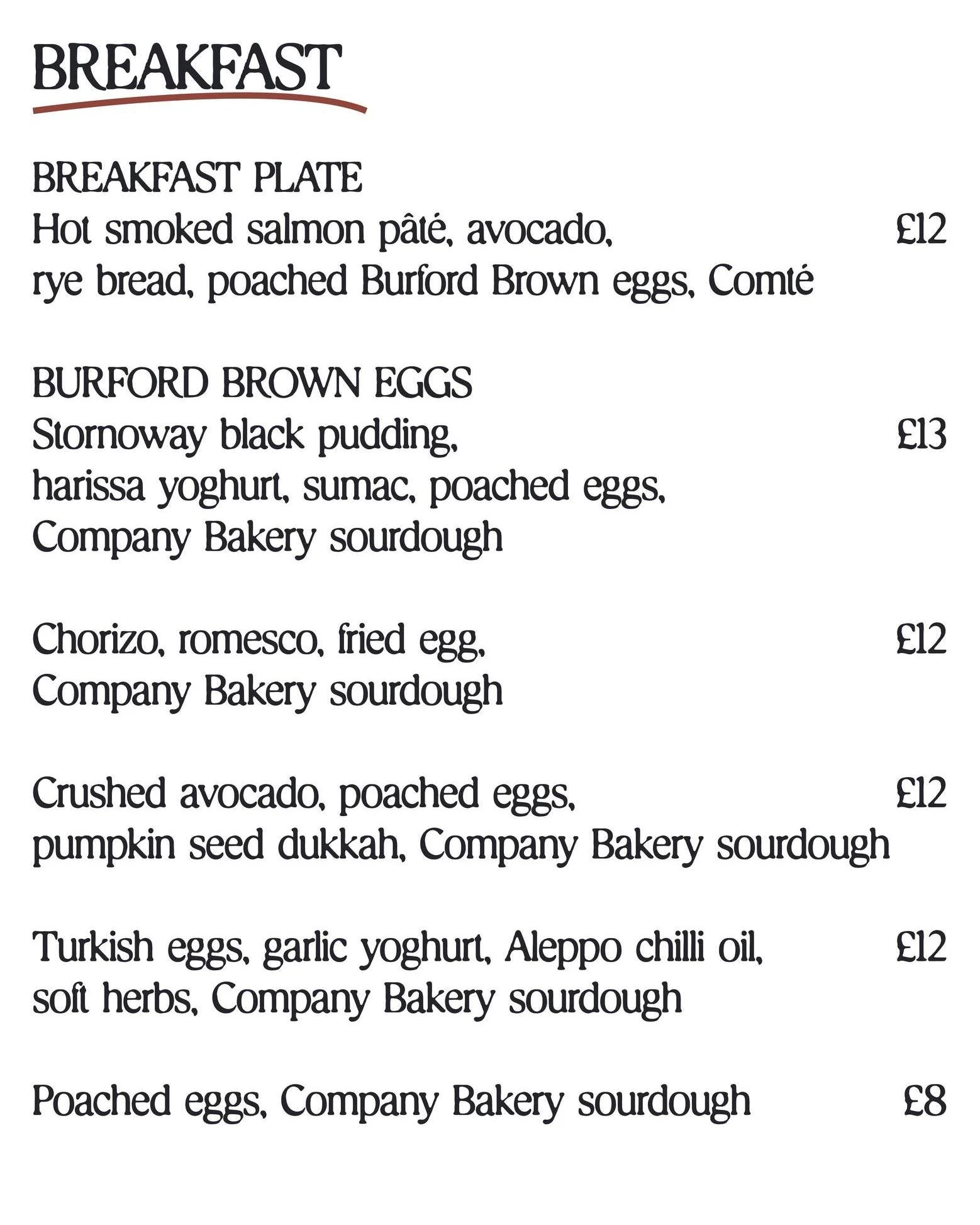 Our breakfast menu at The Caravan Shop 🍳
Open every Friday - Sunday from 10am!