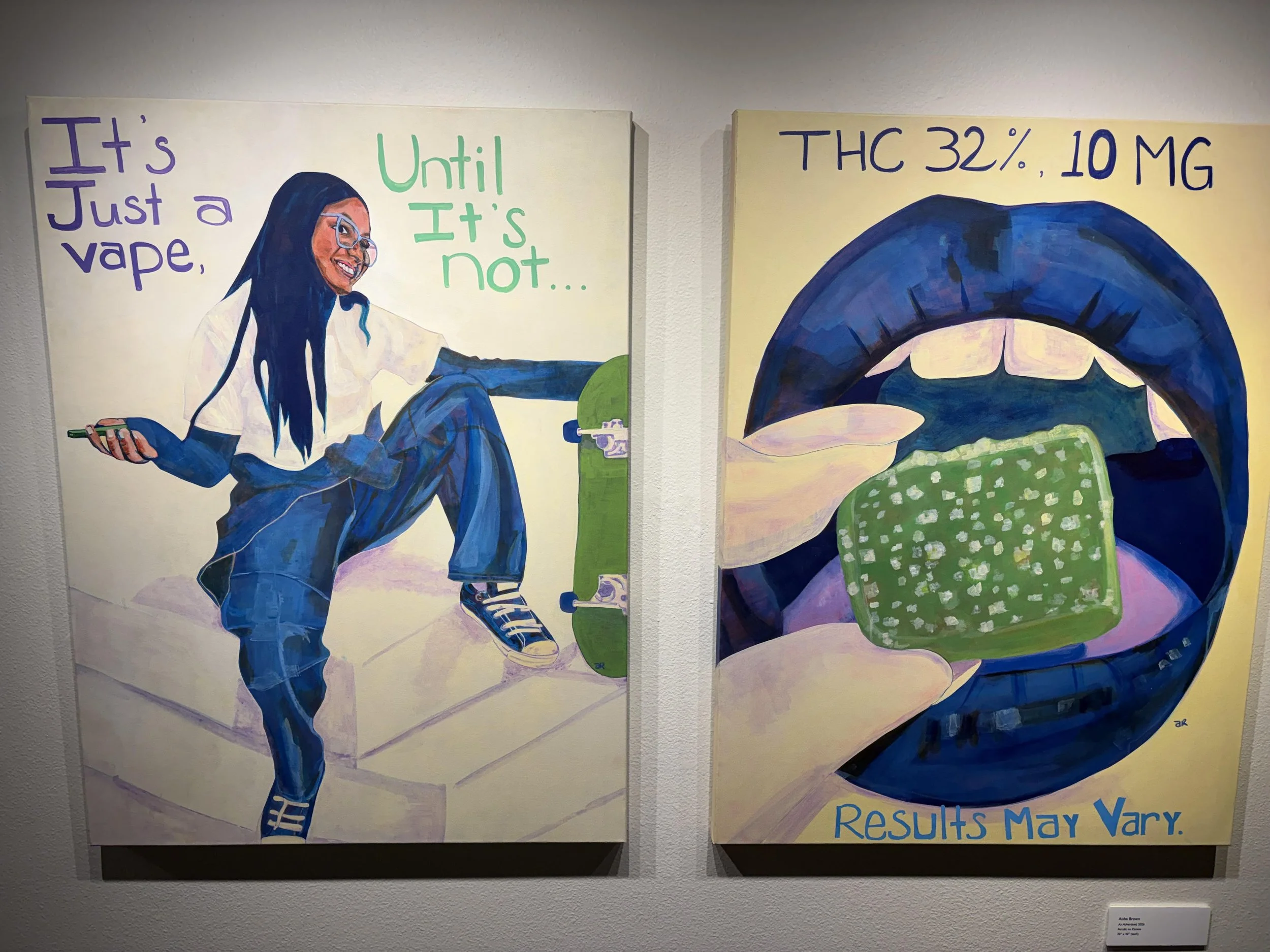 Art reveals the realities of marijuana