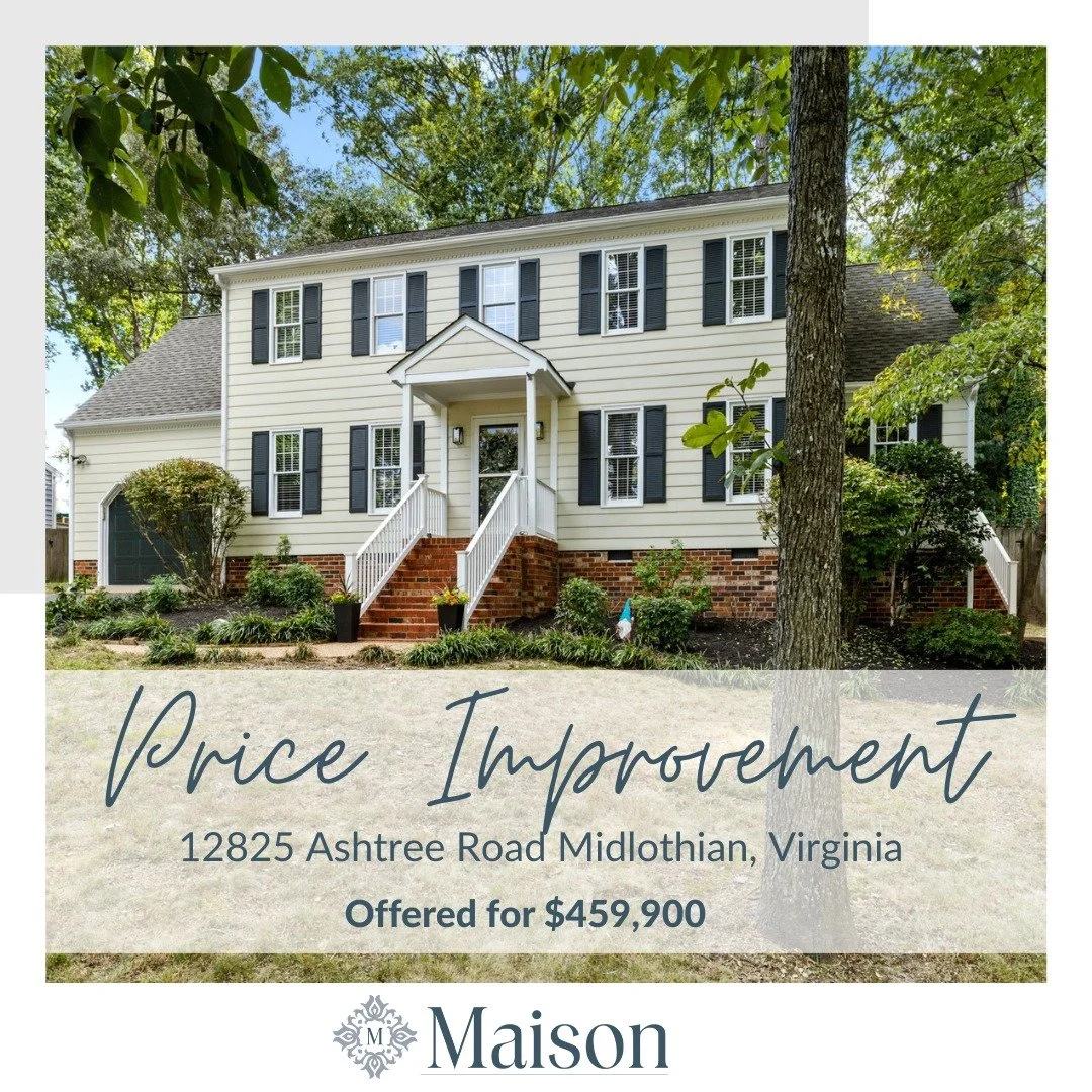 Great new price on this beautifully renovated home in Midlothian's Walton Park! 4 bedroom, 2.5 baths, wood floors, updated kitchen and new composite deck!

#newprice #listingagent #buyandsell #renovation #waltonpark #midlothian