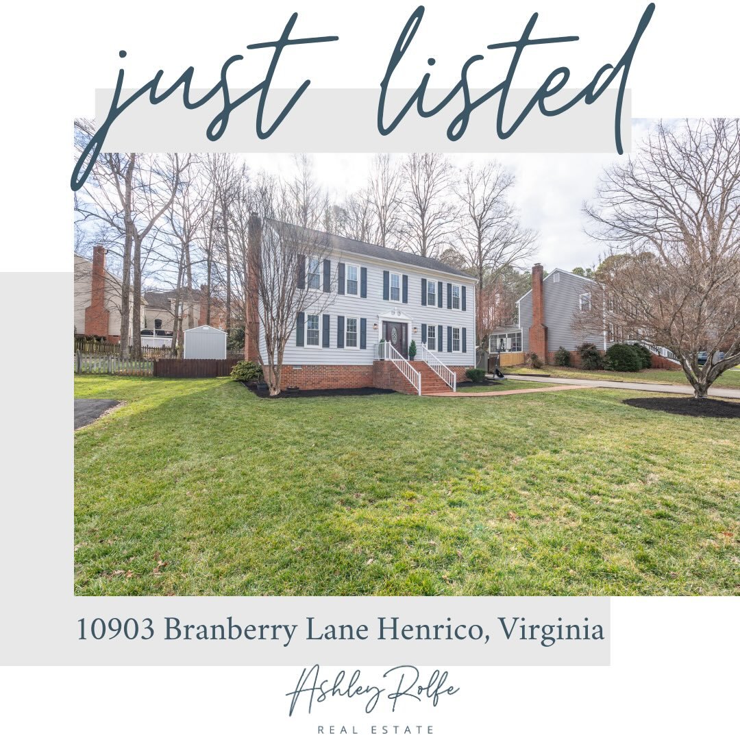✨Just Listed in Short Pump✨

Welcome to this beautifully maintained four bedroom, three full bath Colonial offering timeless style and easy, low-maintenance living with vinyl siding and replacement windows. The first floor features a traditional yet 