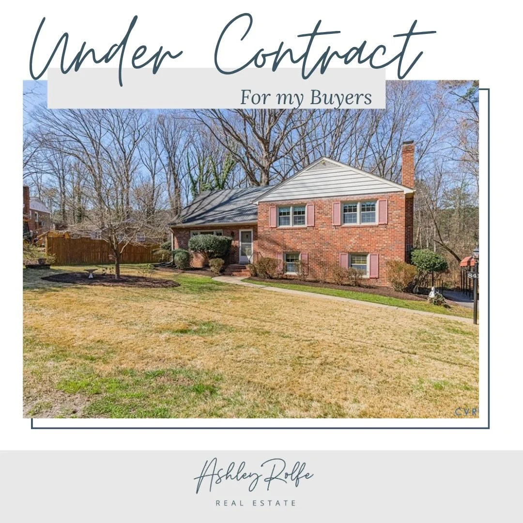 Congratulations to my first time homebuyers on going in under contract on their first home! So happy for them@and this new chapter!