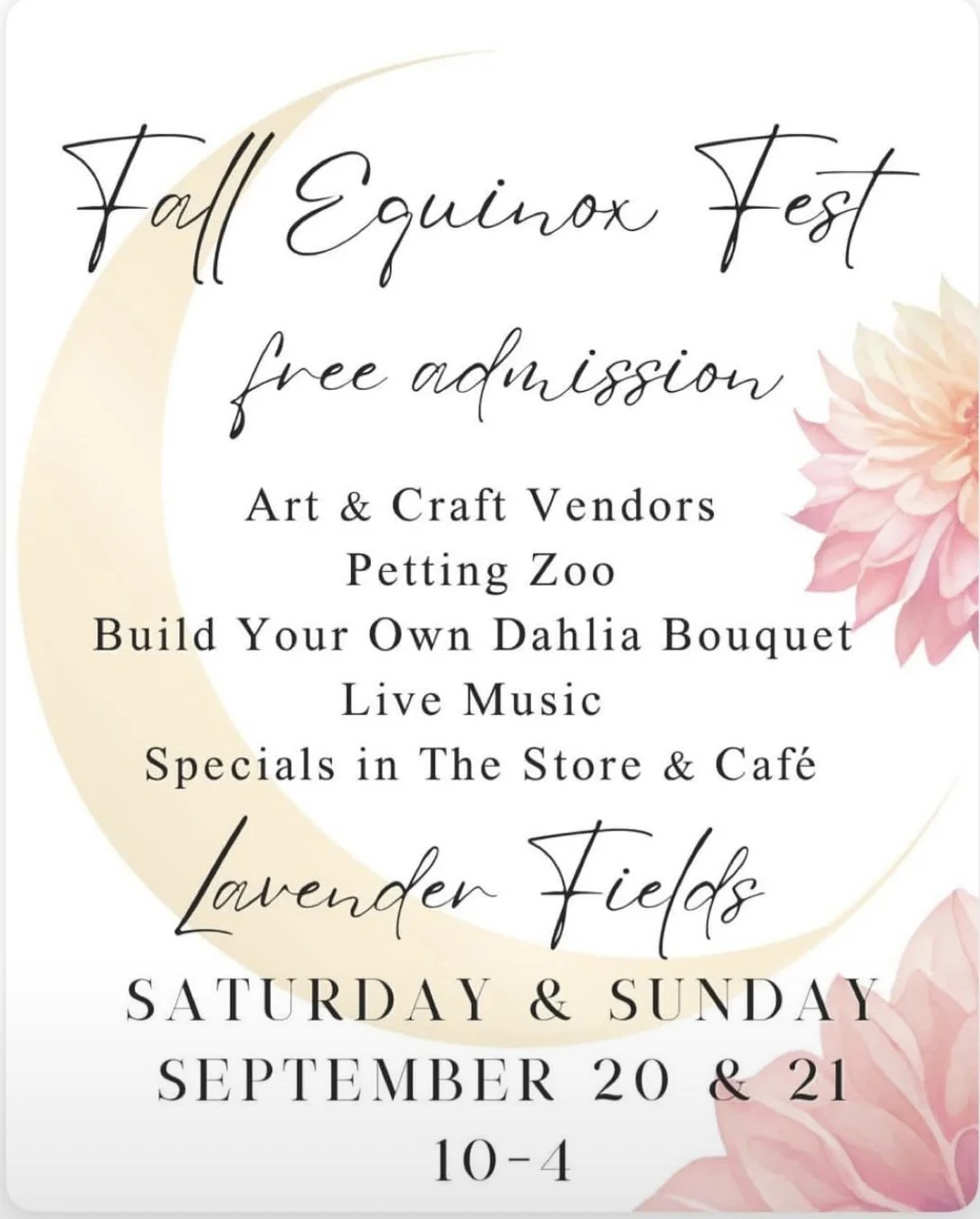 Fall Equinox Fest at Lavender Fields at Warrington Manor