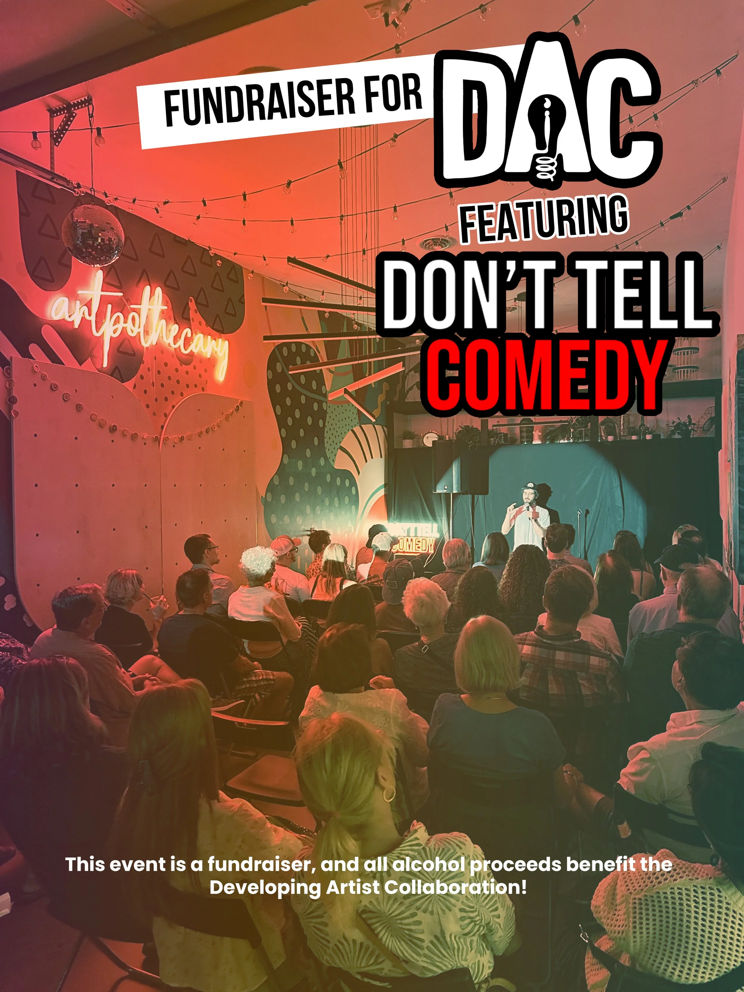 Don't Tell Comedy at the Artpothecary