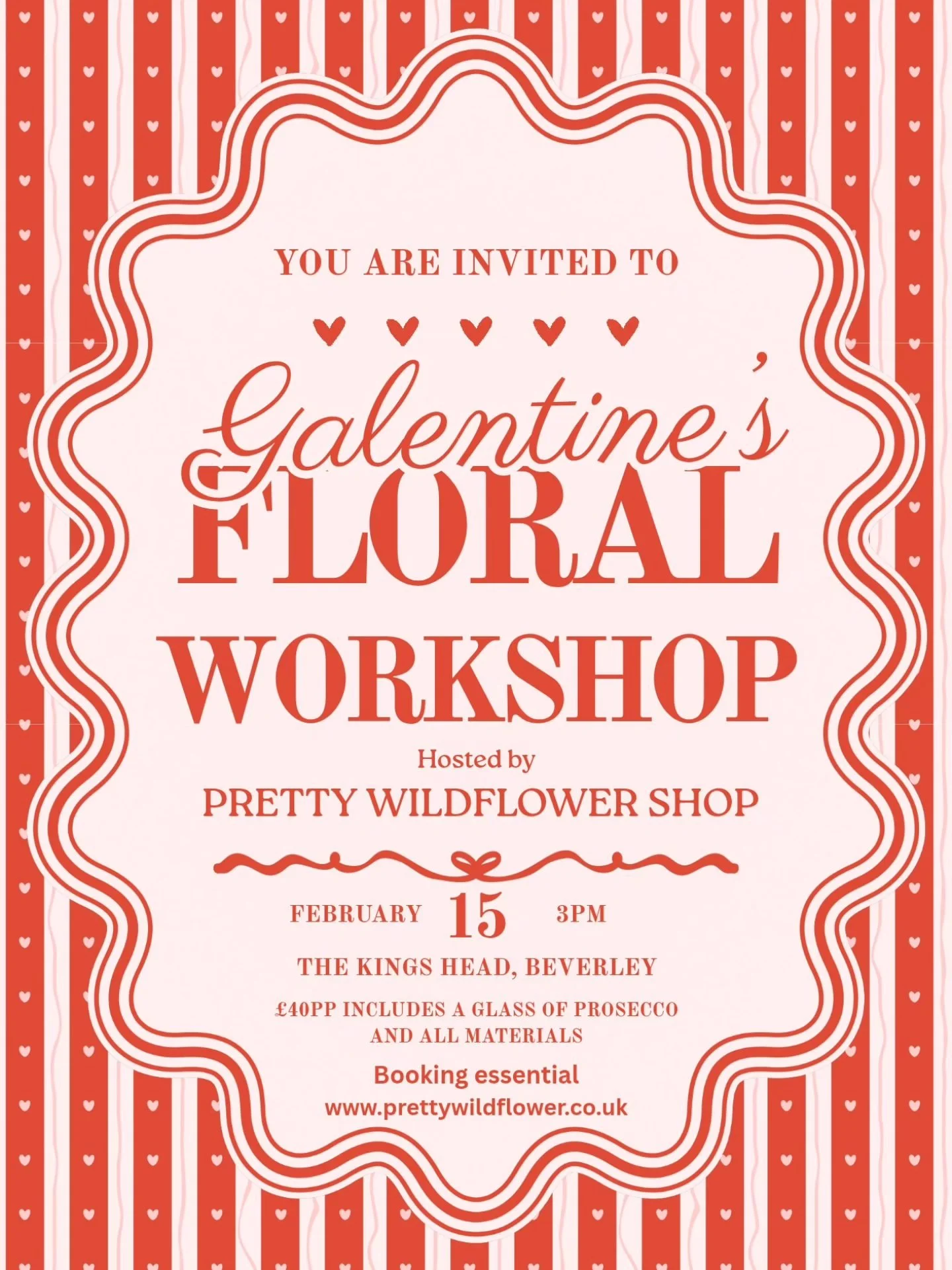 Galentine's Floral Workshop