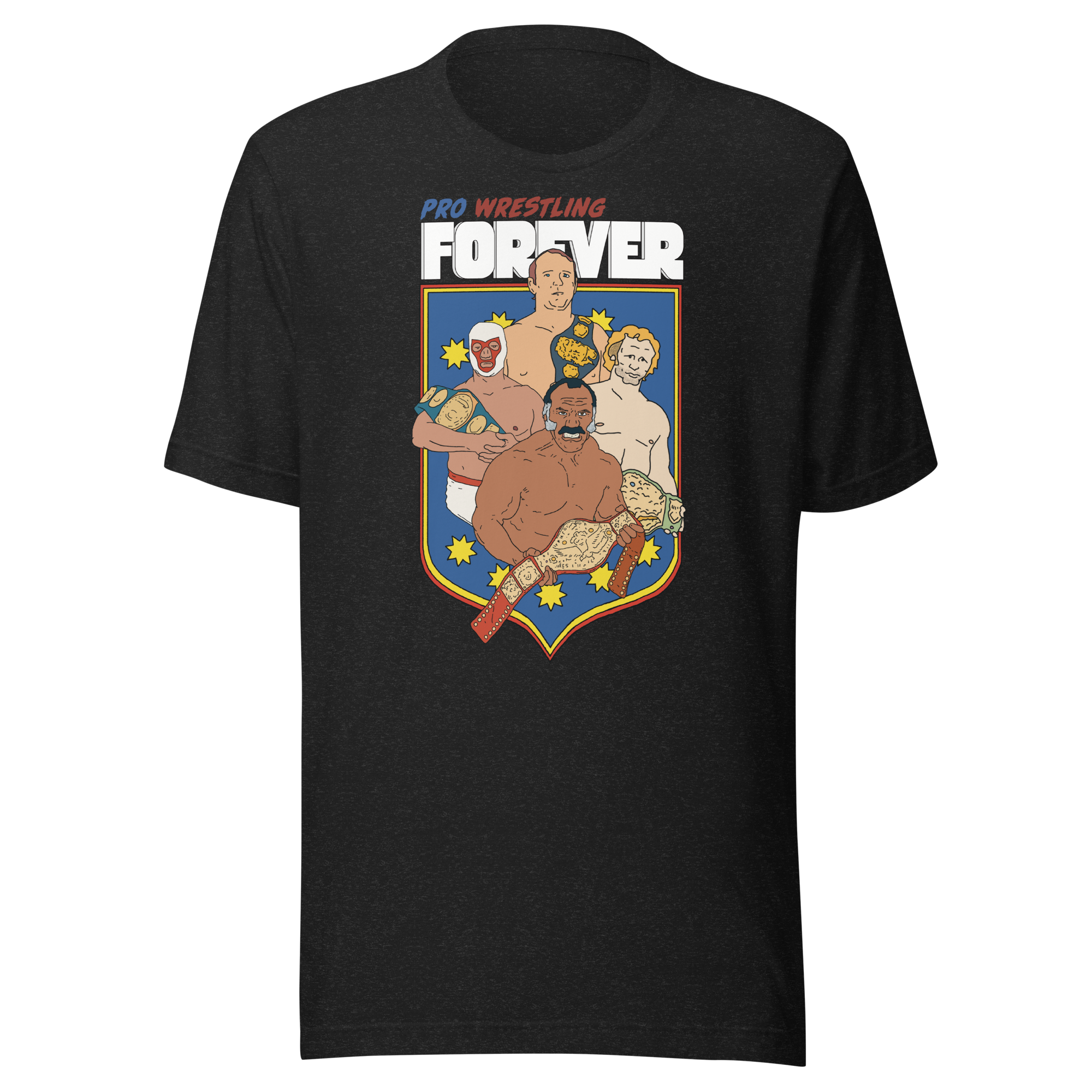 Pro Wrestling Forever Logo Unisex Tee