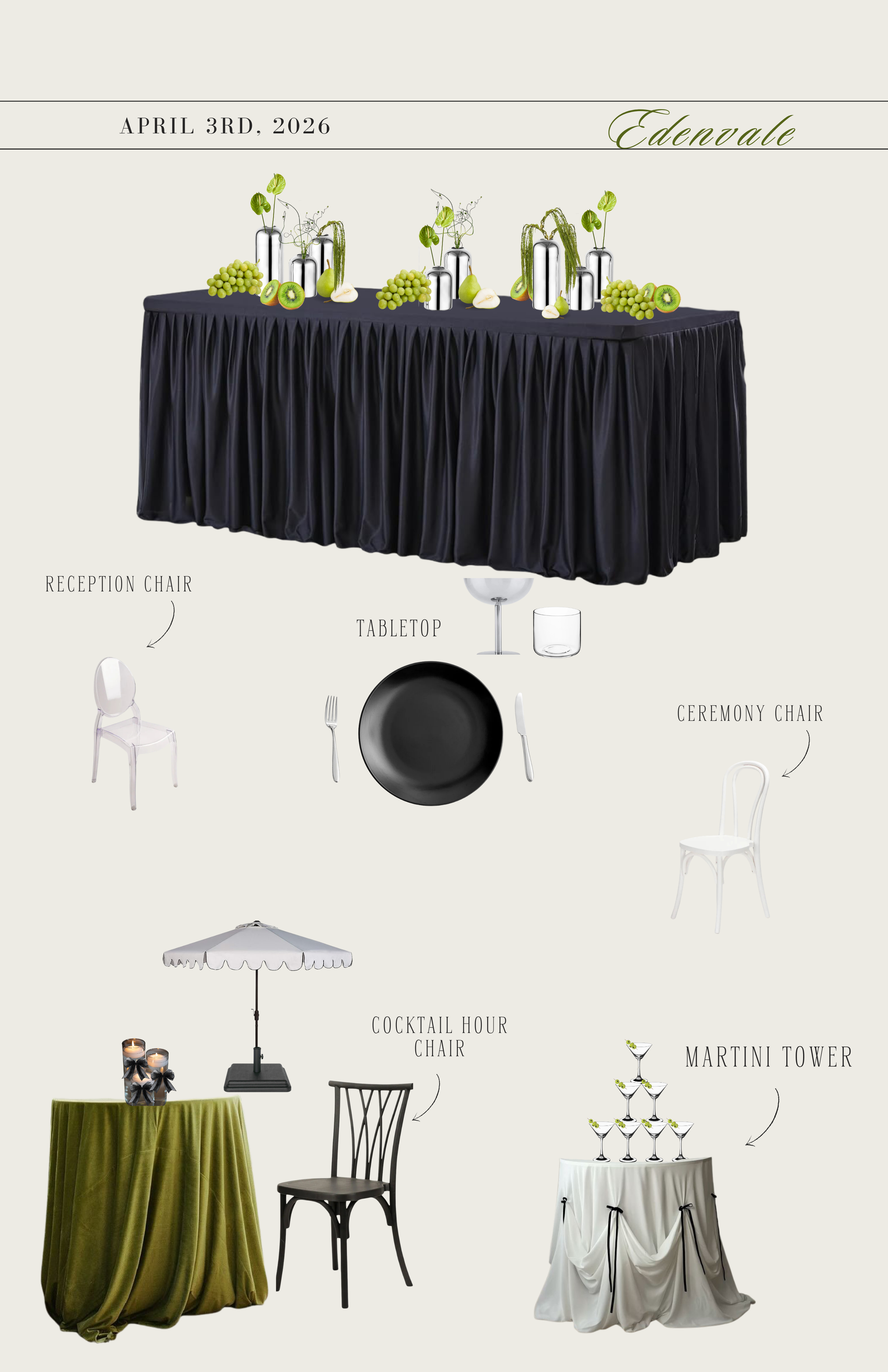 Chrome &amp; Chartreuse Edenvale Editorial